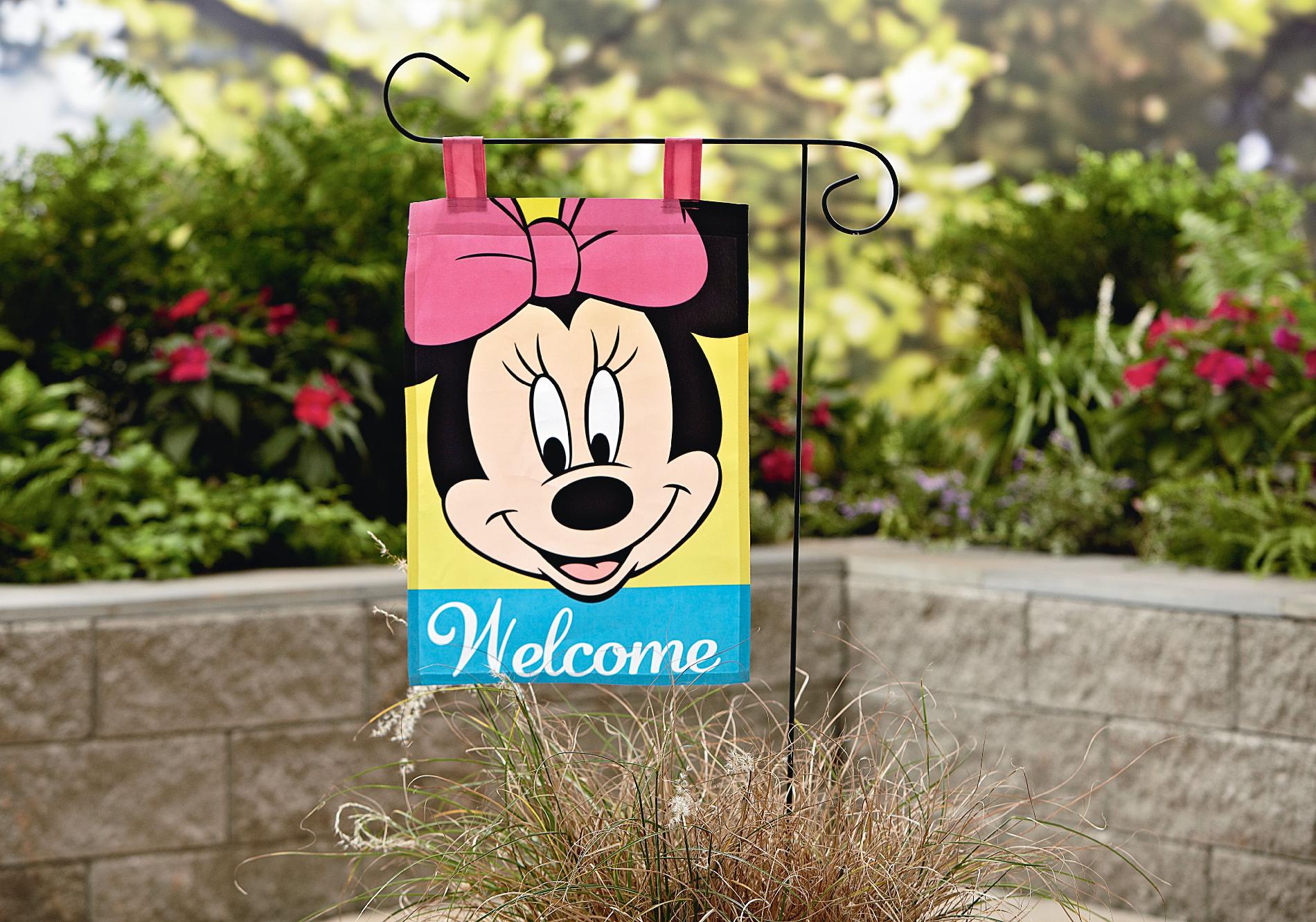 Disney Minnie Mouse Garden Flag Outdoor Living Outdoor