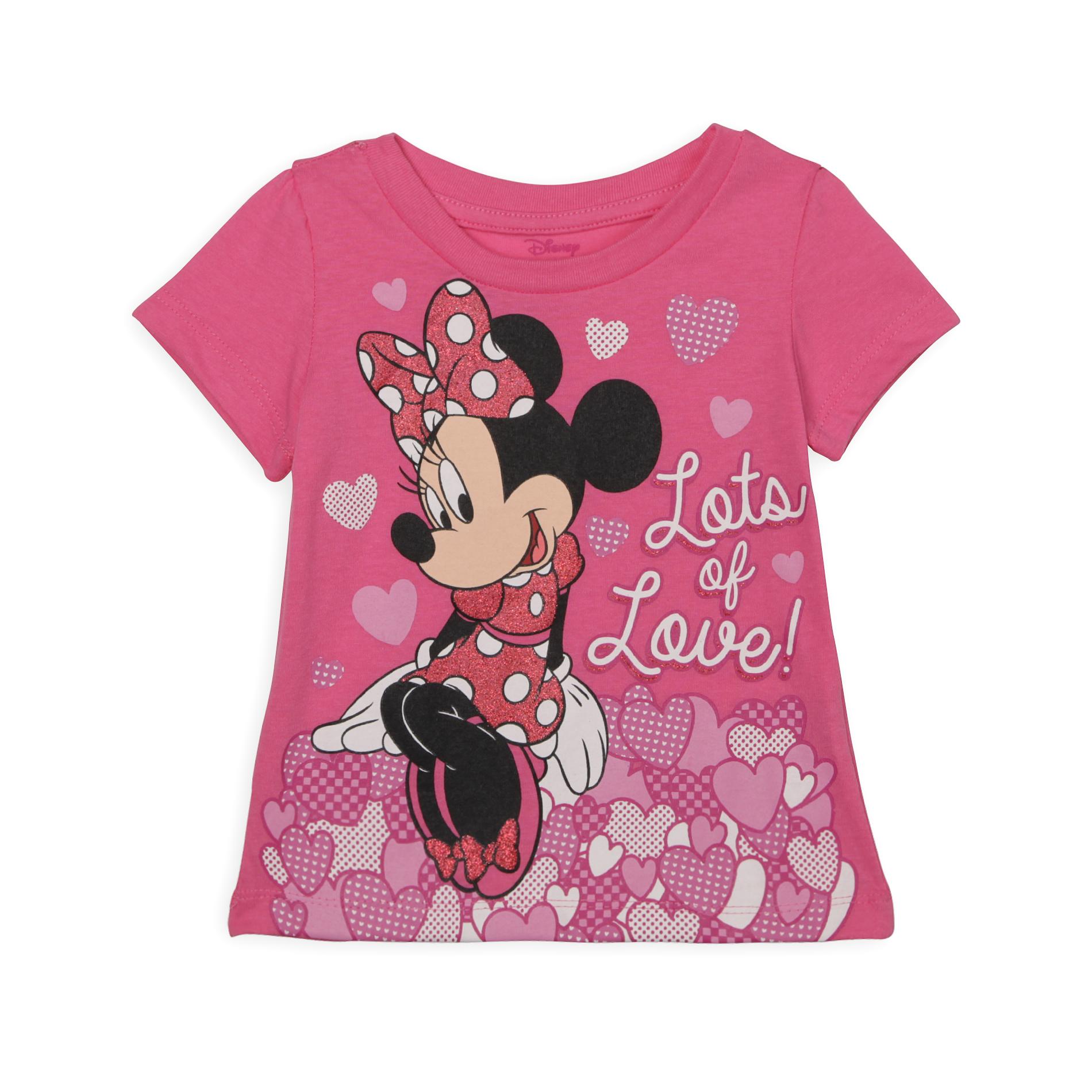 Disney Toddler Girl's Graphic TShirt Minnie Mouse