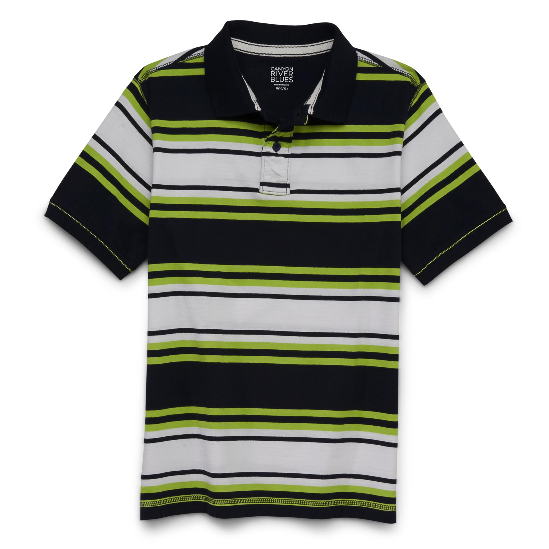 Canyon River Blues Boy's Polo Shirt - Striped