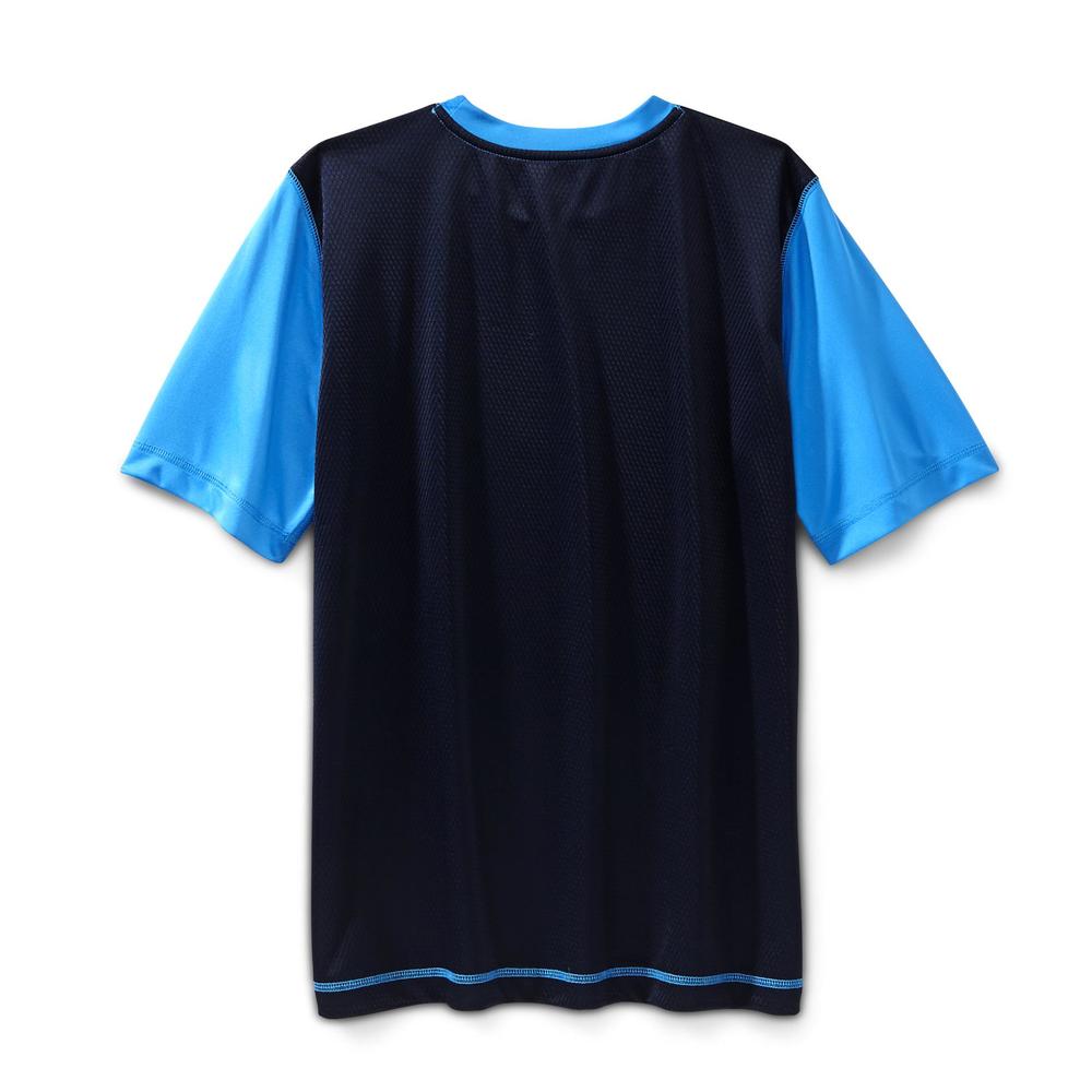 Everlast&reg; Boy's Mesh Panel Athletic T-Shirt - Colorblock