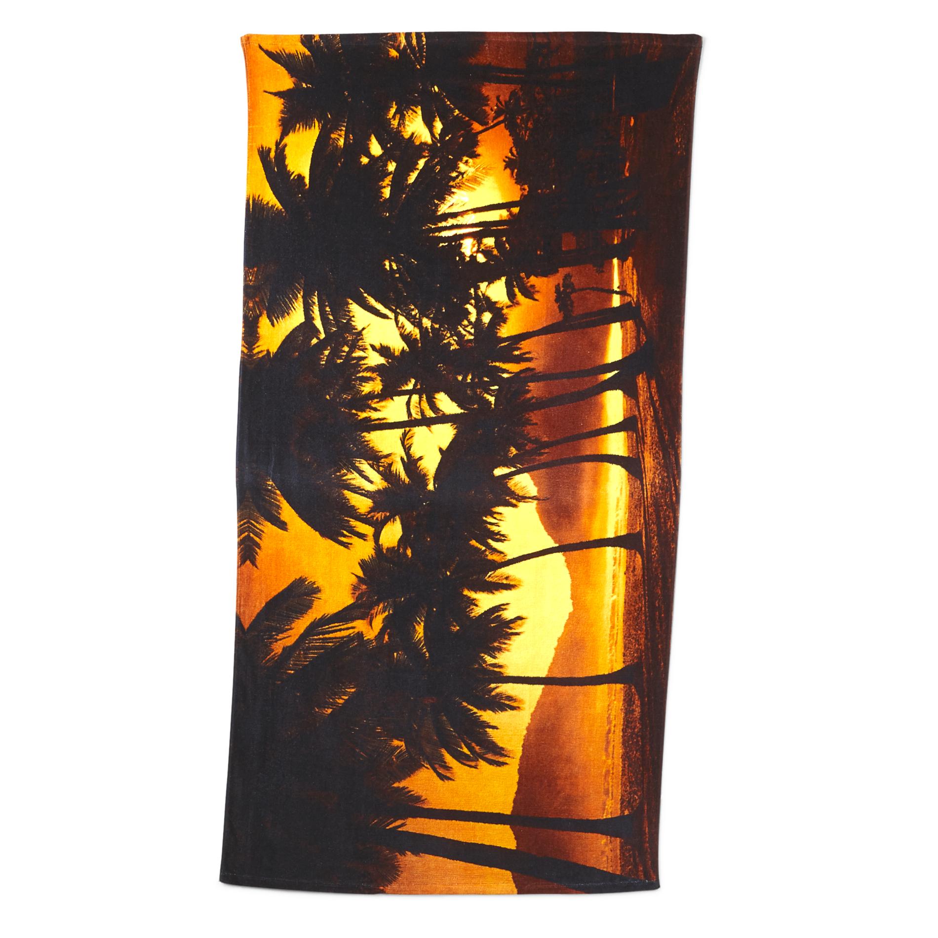 Photorealistic Beach Towel - Palm Trees