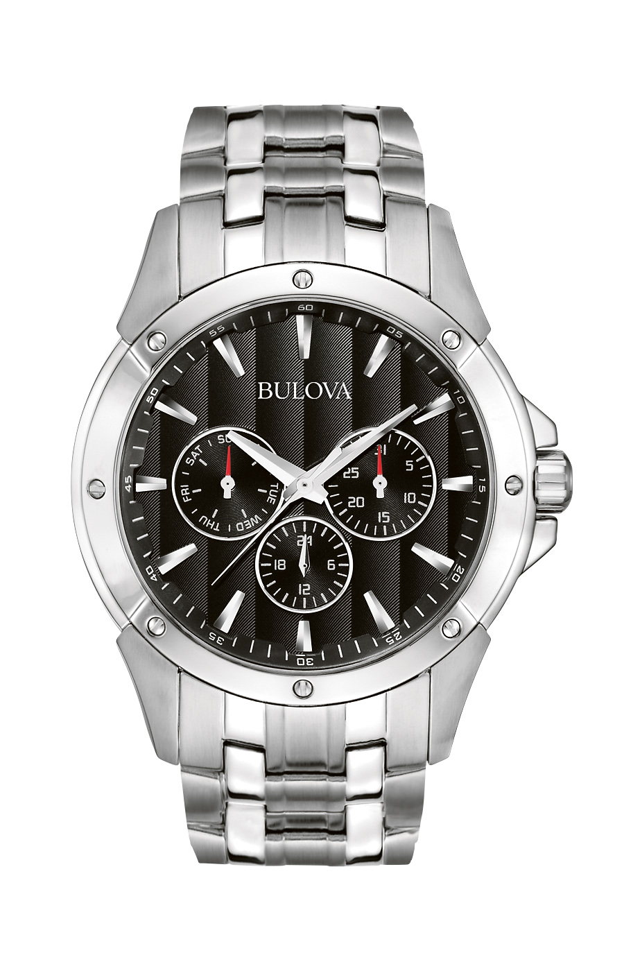Bulova Men's Stainless Steel Bracelet Watch