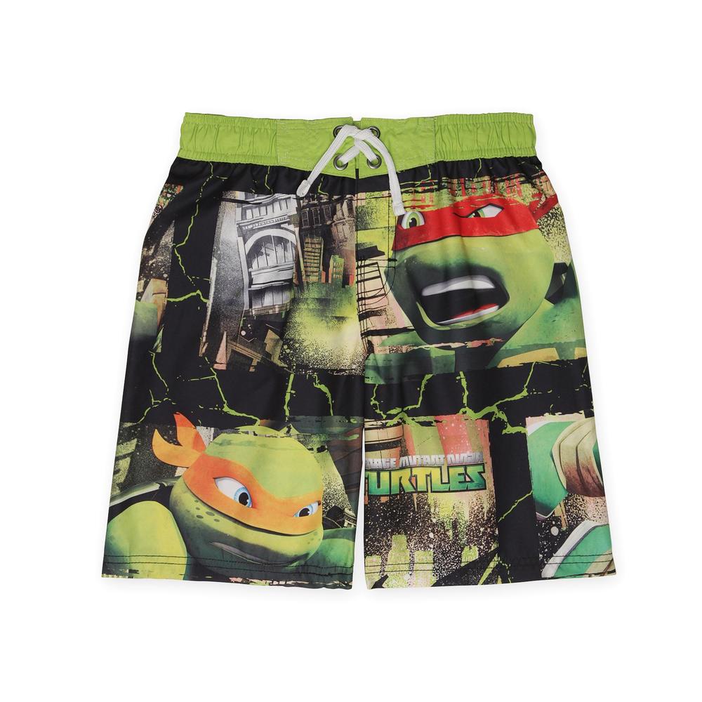 Nickelodeon Boy's Swim Trunks - Teenage Mutant Ninja Turtles