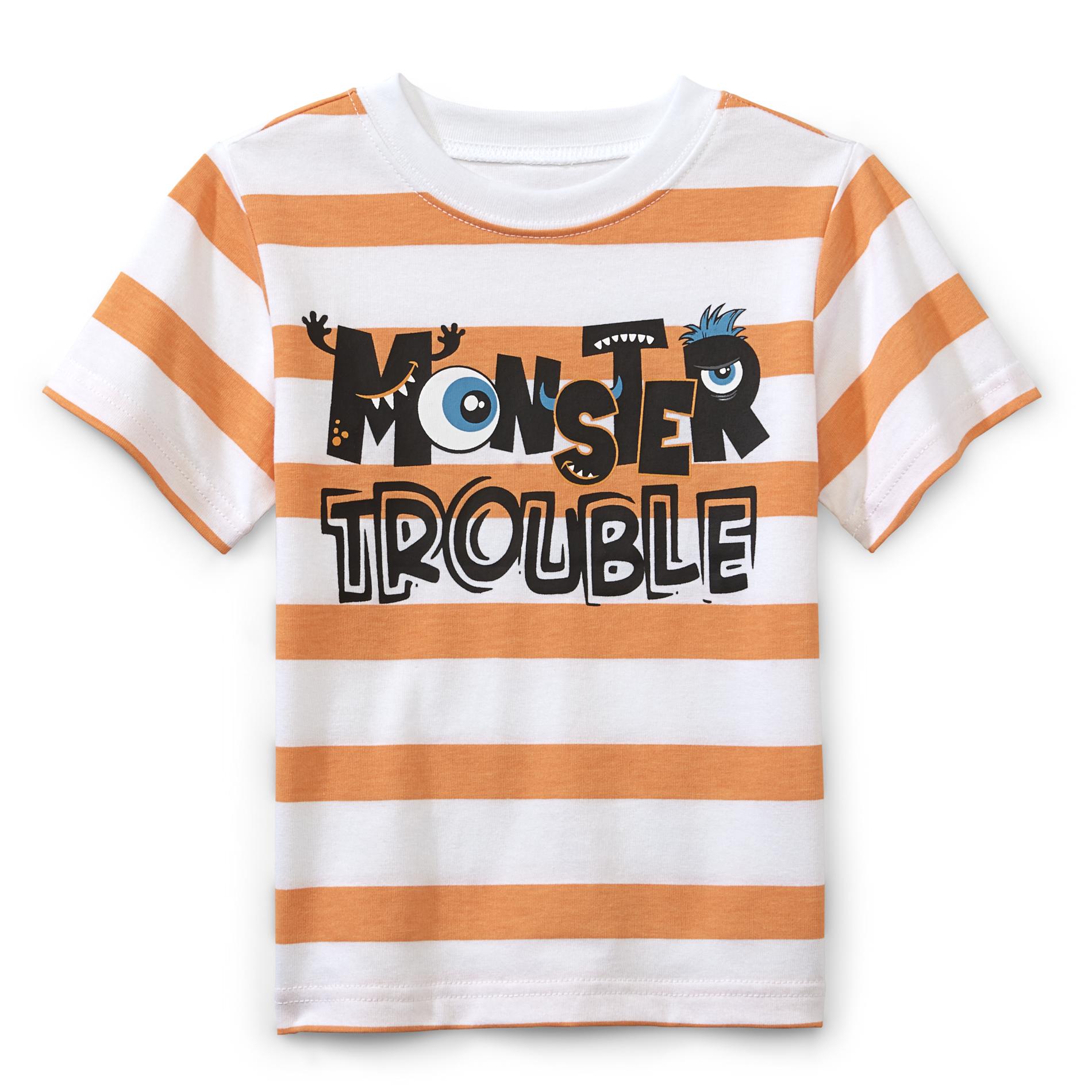 WonderKids Infant & Toddler Boy's Short-Sleeve Graphic T-Shirt - Monster Trouble