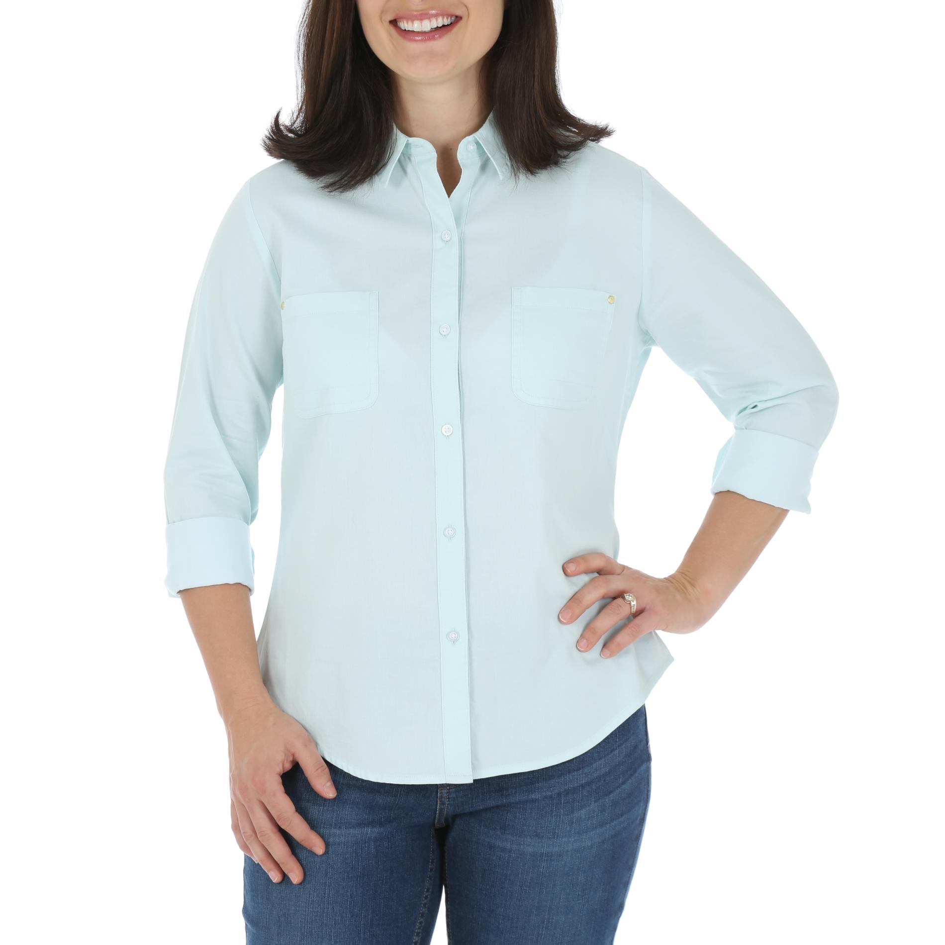 Riders by Lee Women's Helena Woven Shirt
