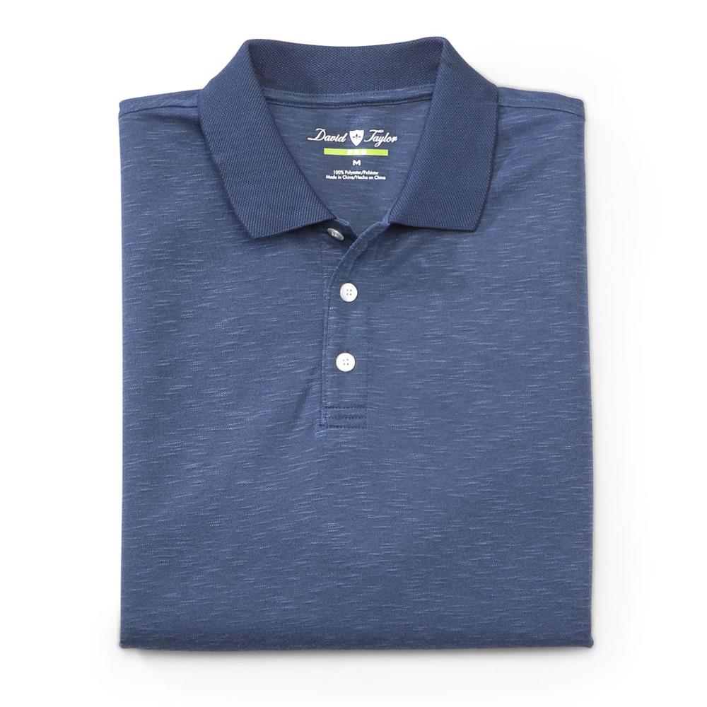 David Taylor Collection Men's Polo Shirt - Heathered