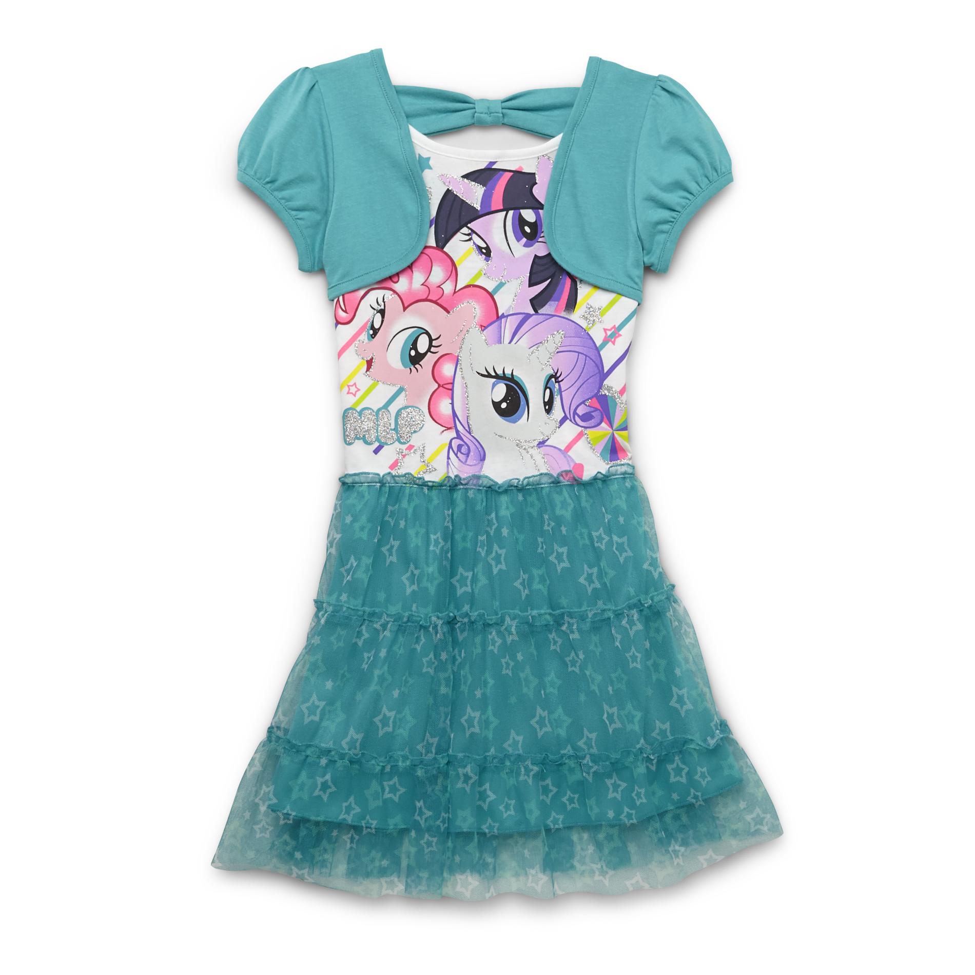 My Little Pony Girl's Tunic Dress - Hearts & Stars