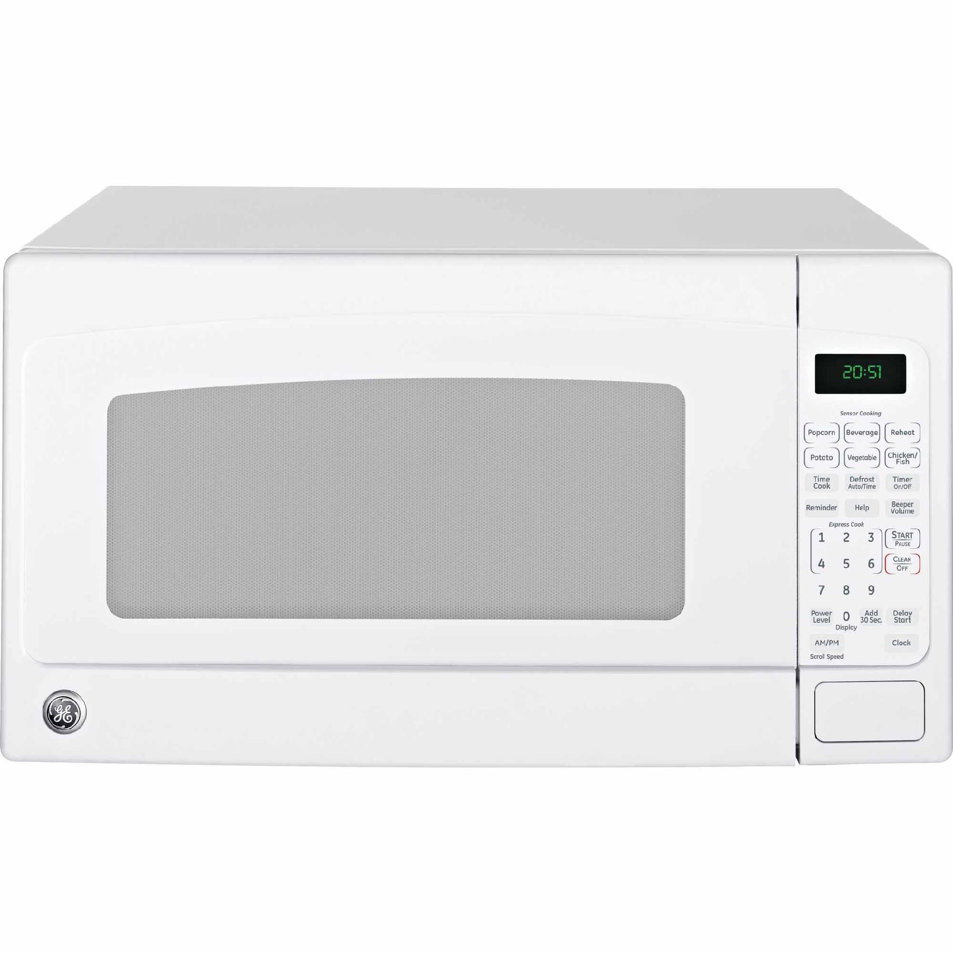 Ge Appliances Jes2051dnww 2 0 Cu Ft Countertop Microwave Oven