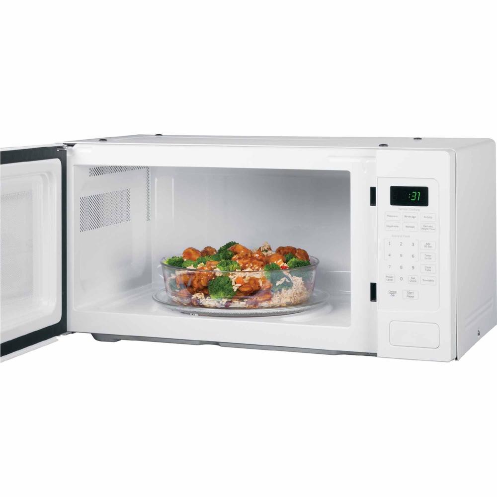 GE Profile Series PEM31DFWW 1.1 cu. ft. Countertop Microwave Oven White