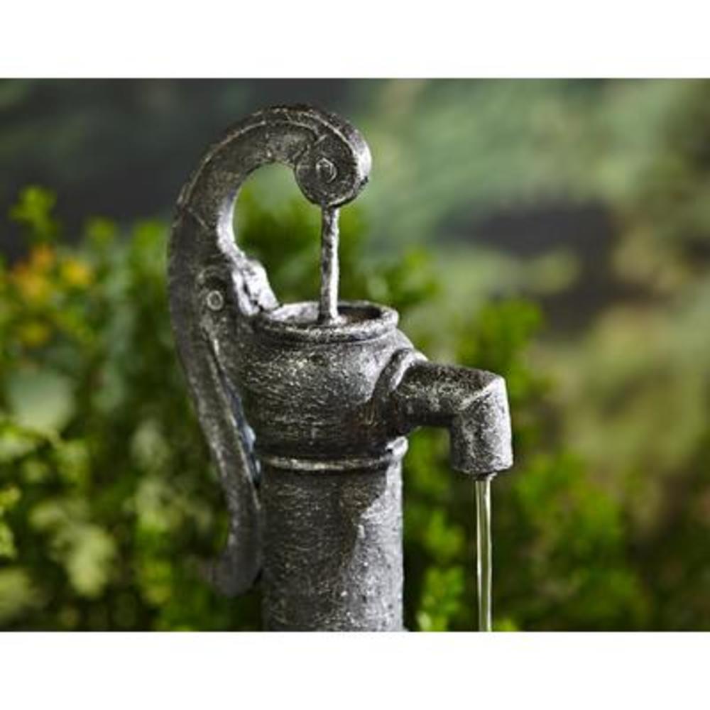 Garden Oasis 3 Barrel Fountain with 2 LED Lights