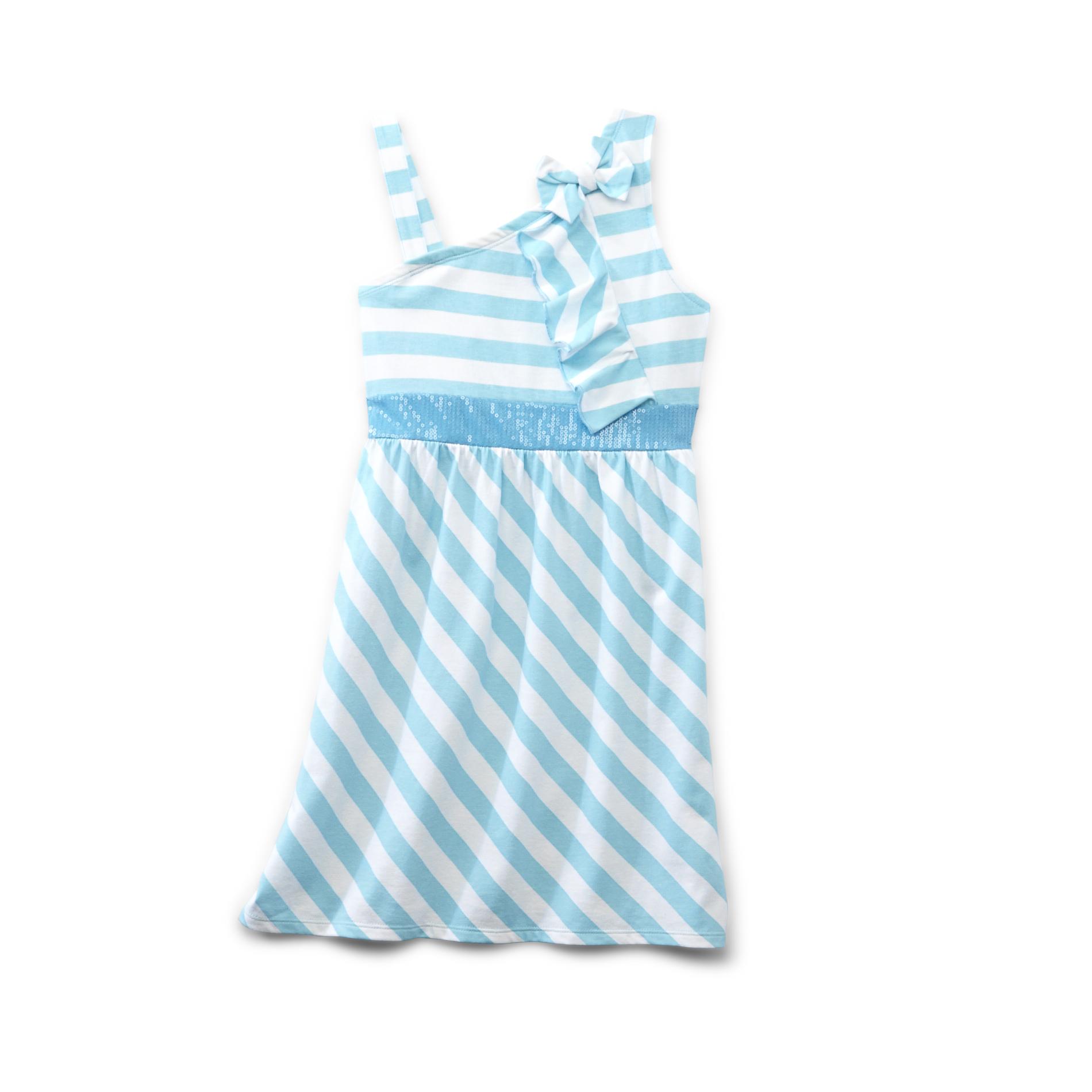 Basic Editions Girl's Dress - Striped