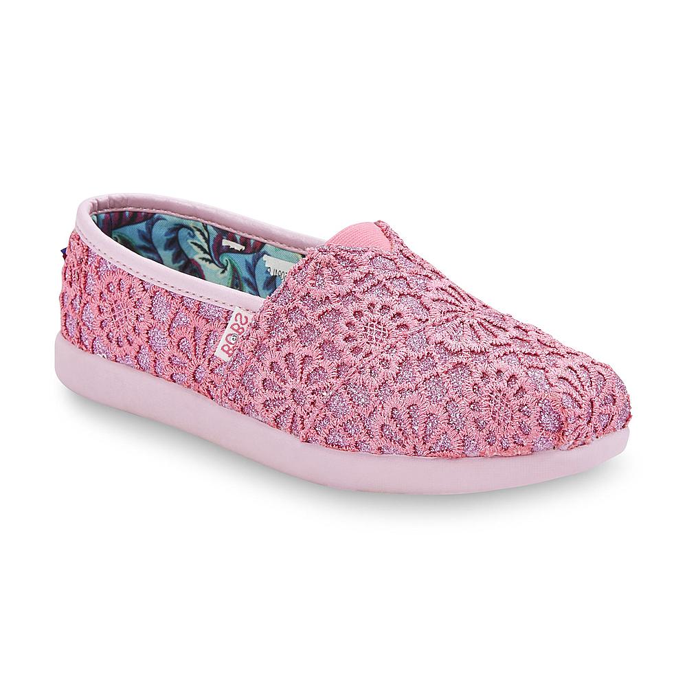 Skechers BOBS World Girl's Pink Sugar Beam Shoe