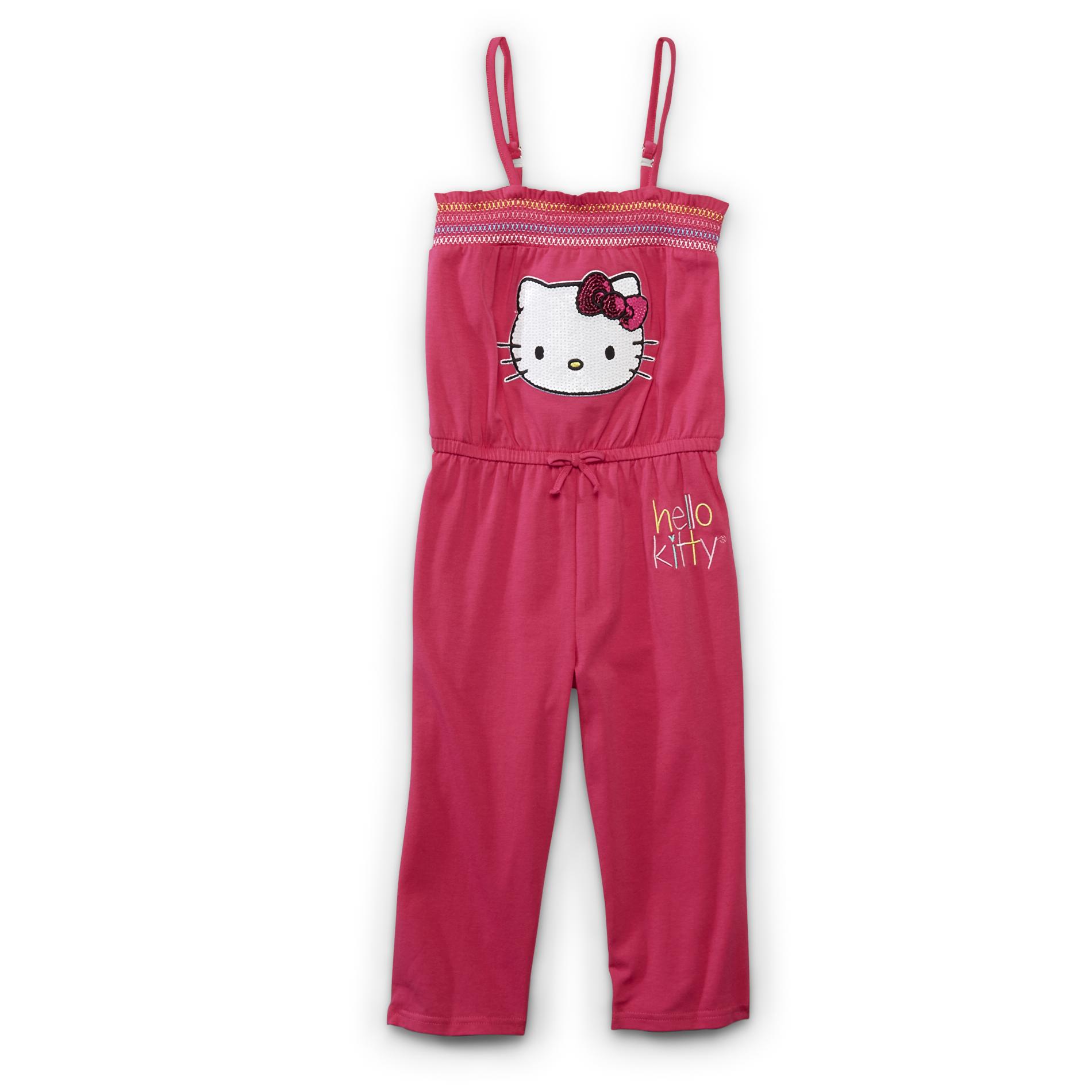 Hello Kitty Girl's Sleeveless Jumpsuit - Sequins
