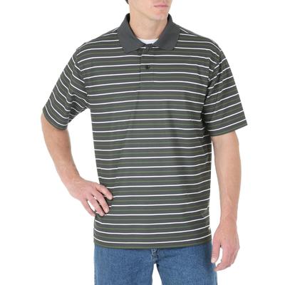 Wrangler Men's Big & Tall Polo Shirt - Striped