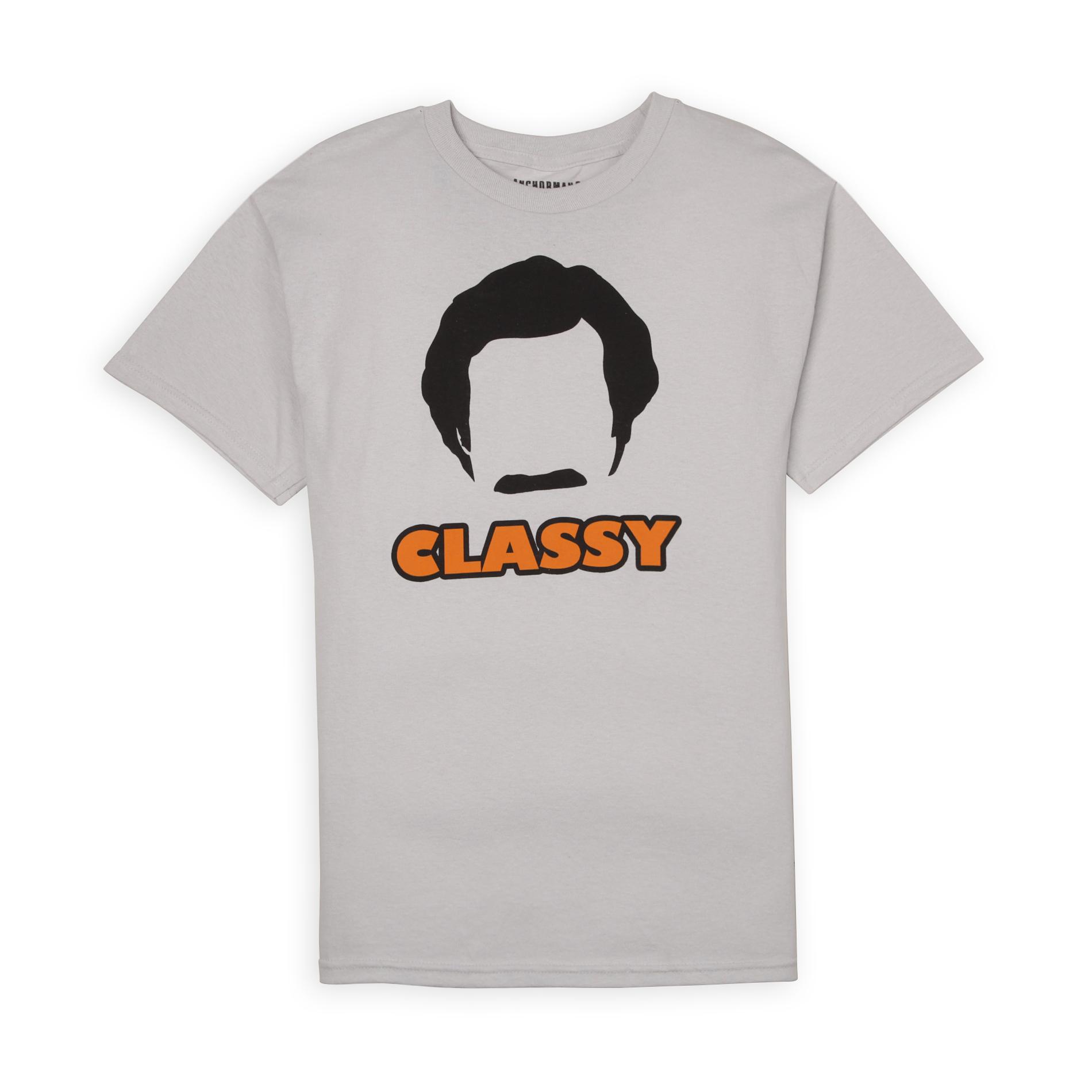 Anchorman Young Men's Graphic T-Shirt - Classy