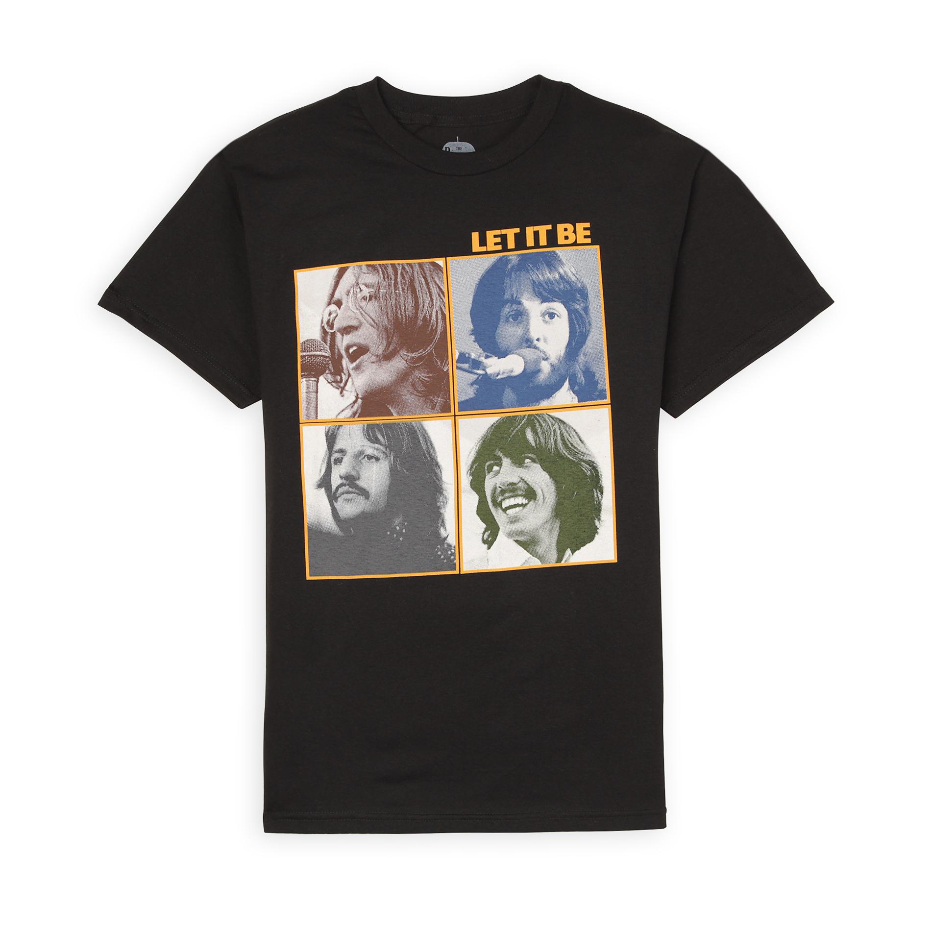 The Beatles Young Men's Graphic T-Shirt - Let It Be