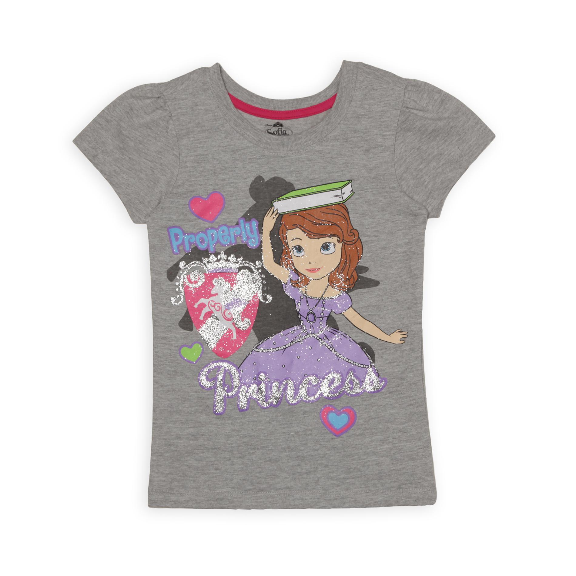 Disney Princess Girl's Graphic T-Shirt - Sofia The First