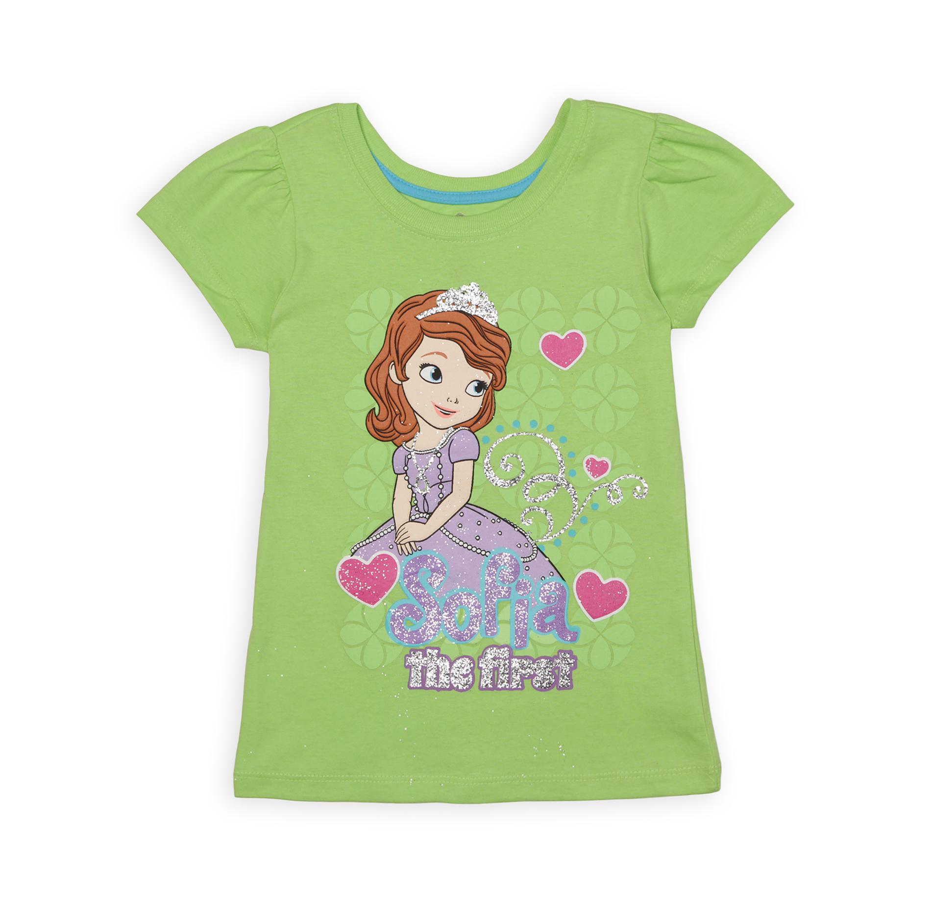Disney Princess Girl's Graphic T-Shirt - Sofia The First