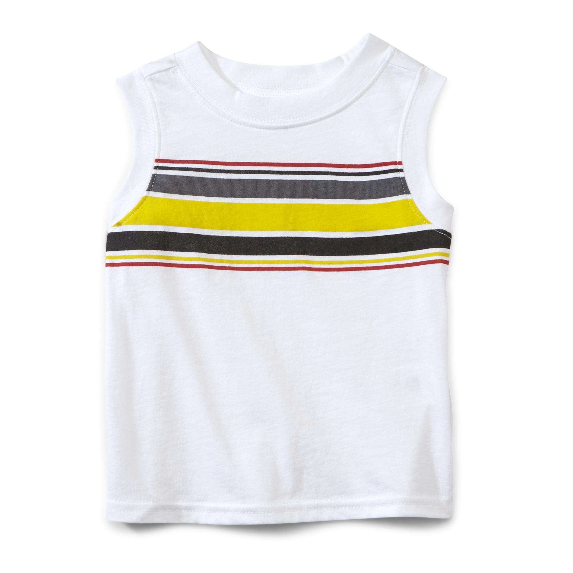 WonderKids Infant Boy's Sleeveless Shirt - Striped