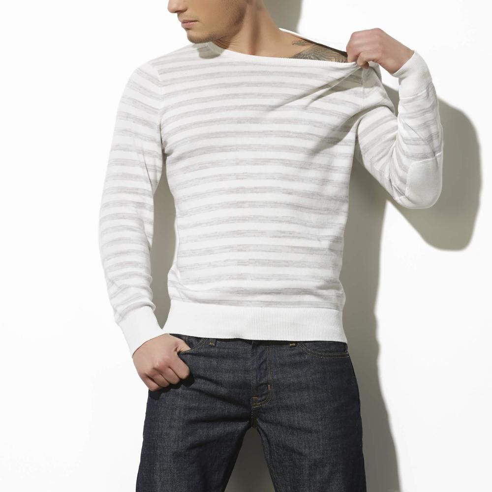 Adam Levine Men's Crew Neck Sweater - Striped