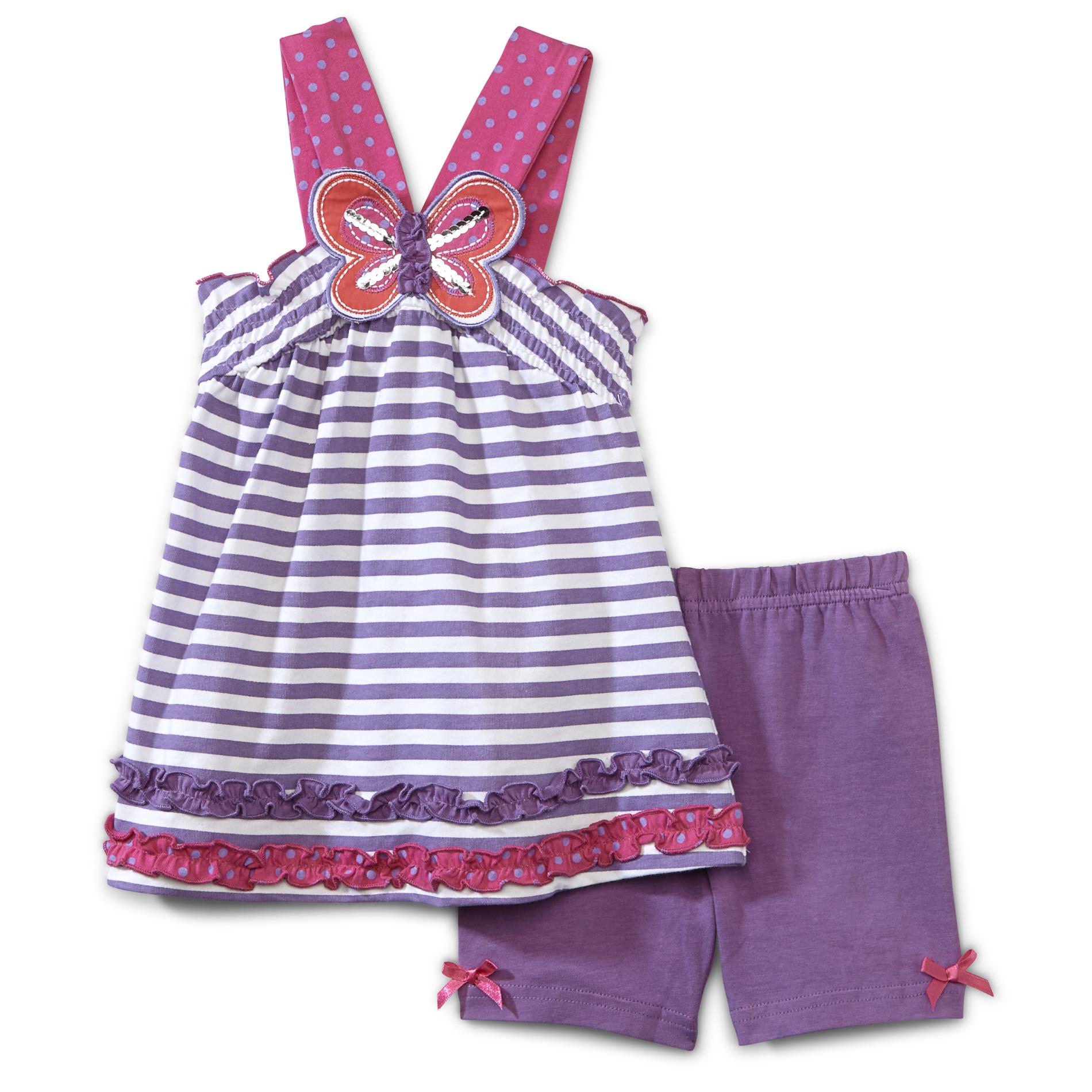WonderKids Infant & Toddler Girl's Top & Shorts - Butterfly