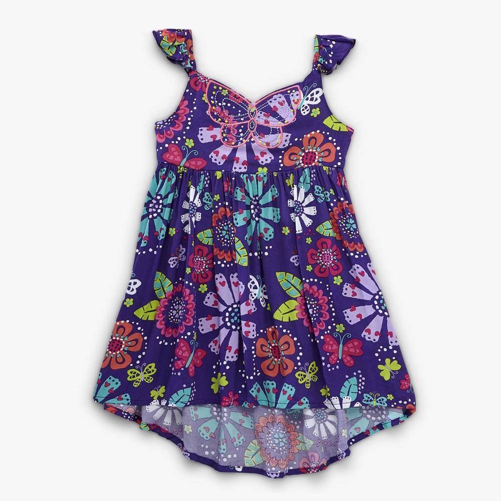 WonderKids Infant & Toddler Girl's Flutter Sleeve Dress - Butterflies