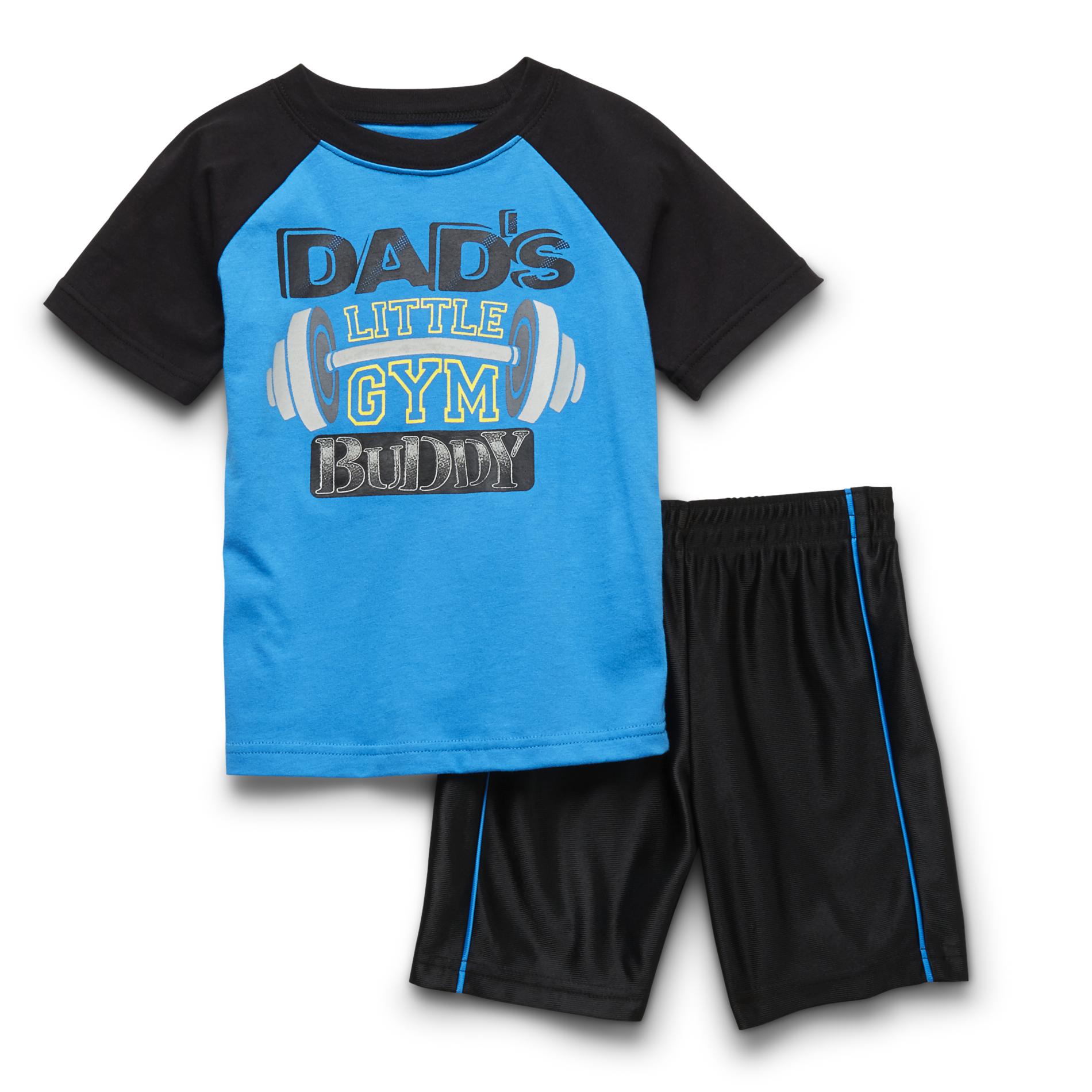 WonderKids Infant & Toddler Boy's Graphic T-Shirt & Athletic Shorts