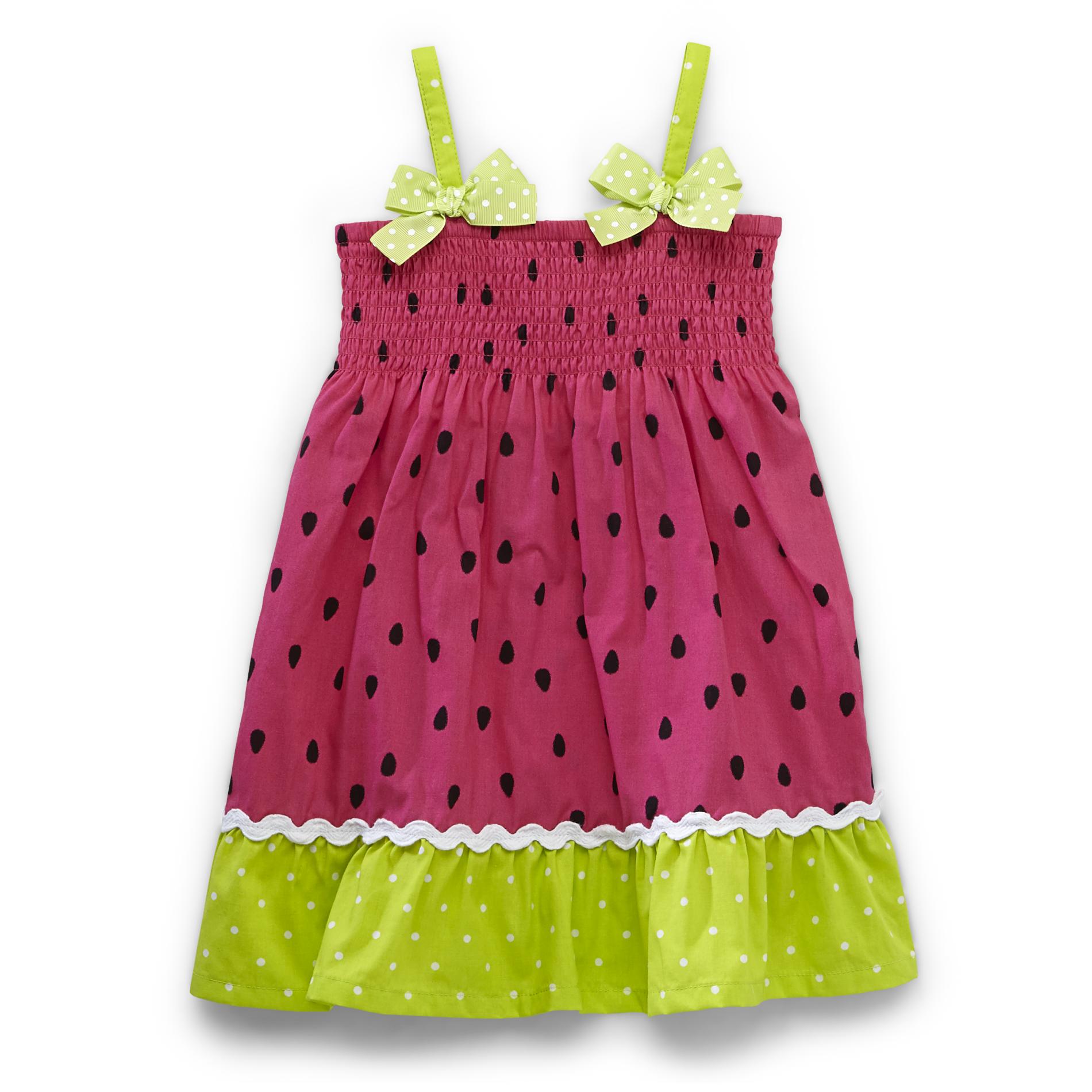 WonderKids Infant & Toddler Girl's Sundress Cover - Watermelon