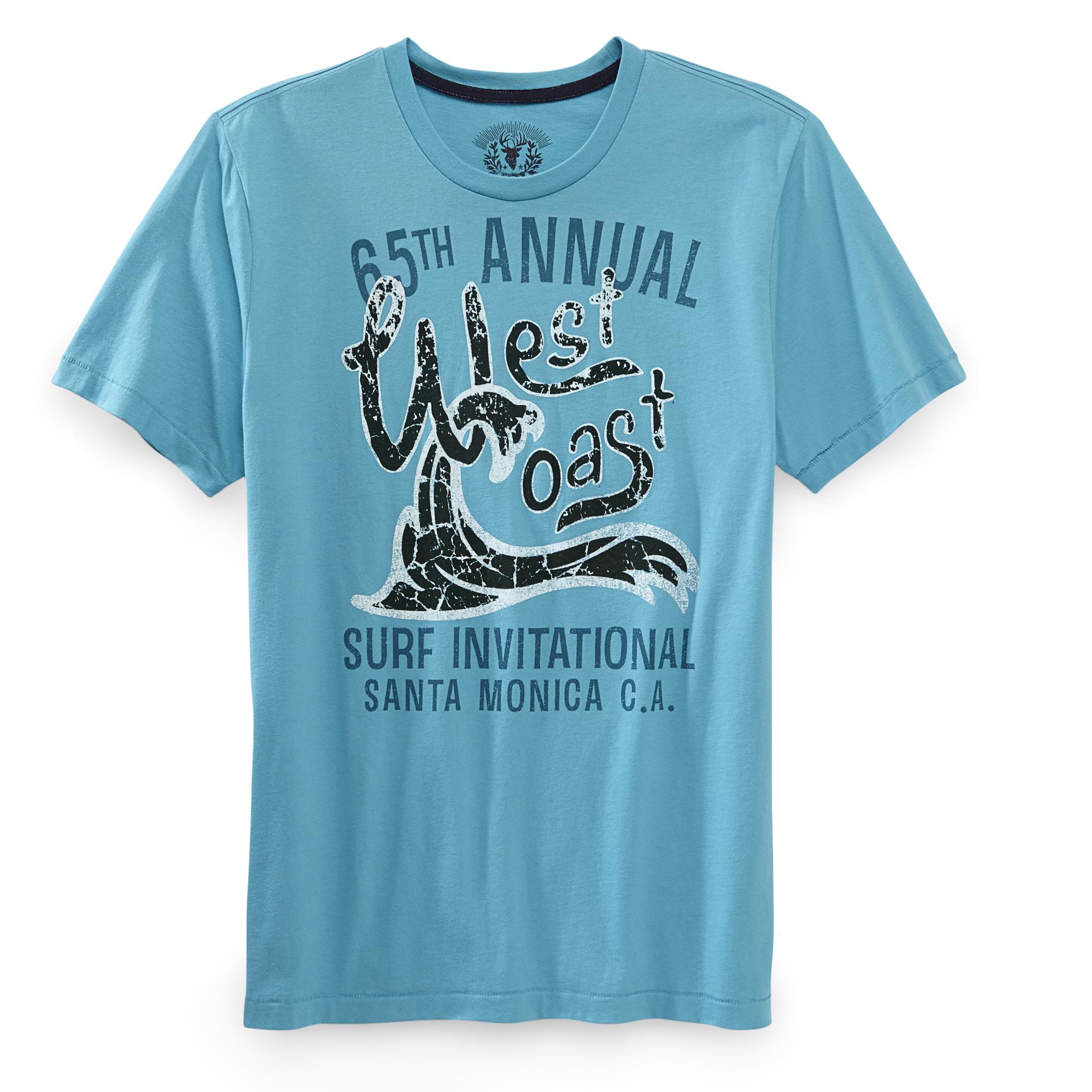 Roebuck & Co. Young Men's Graphic T-Shirt - West Coast Surf
