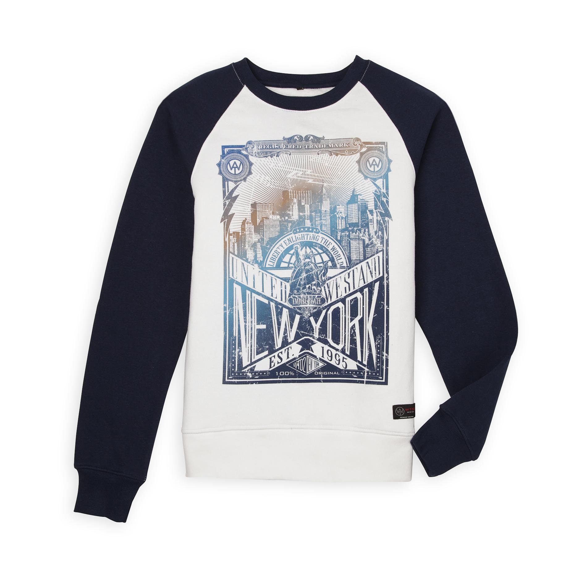 Southpole Young Men's Graphic Sweatshirt - Vintage New York