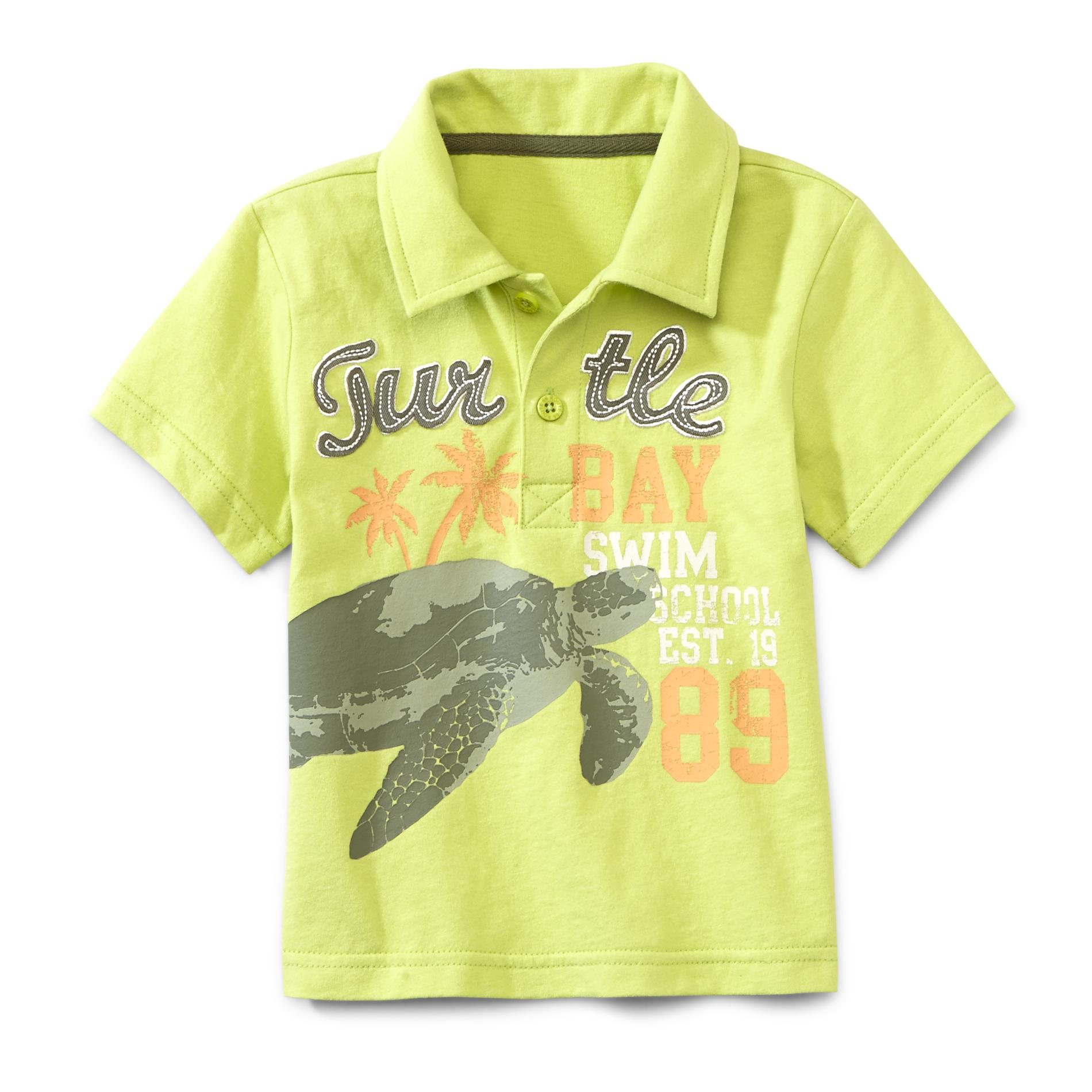 Route 66 Infant & Toddler Boy's Polo Shirt - Turtle Bay Swim School