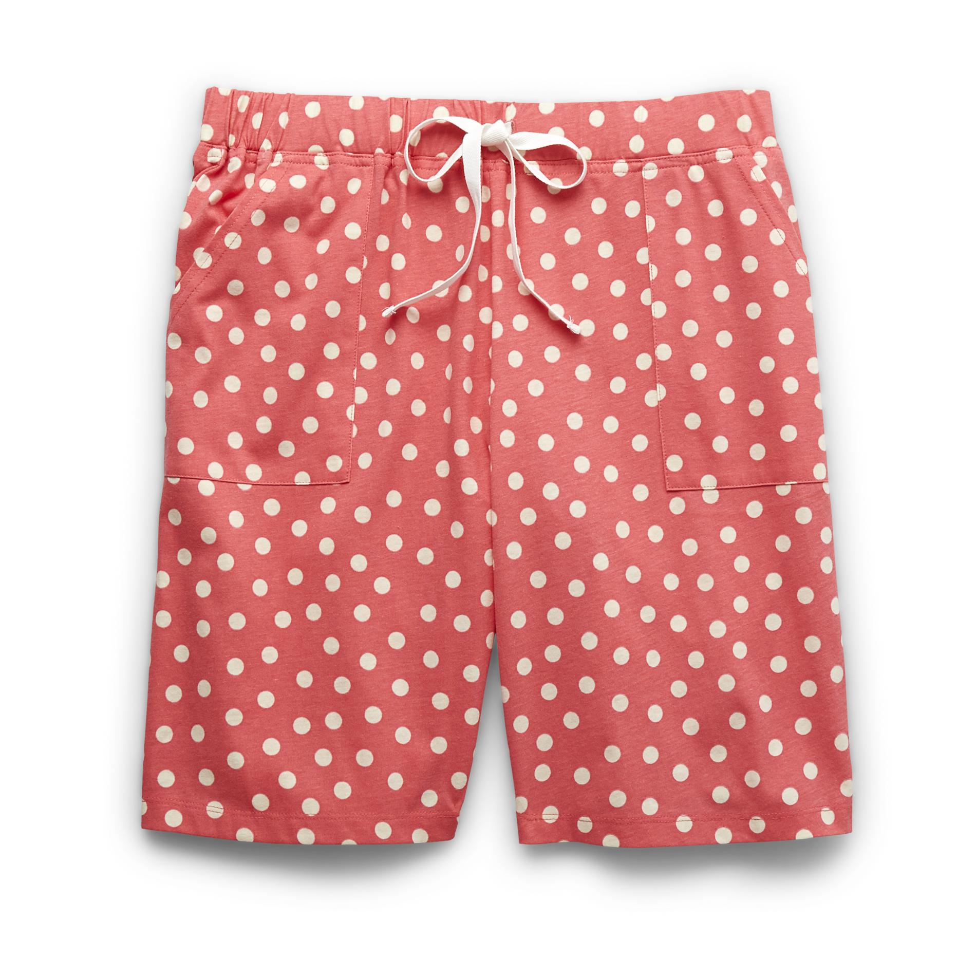 Covington Women's Bermuda Pajama Shorts - Polka-Dot