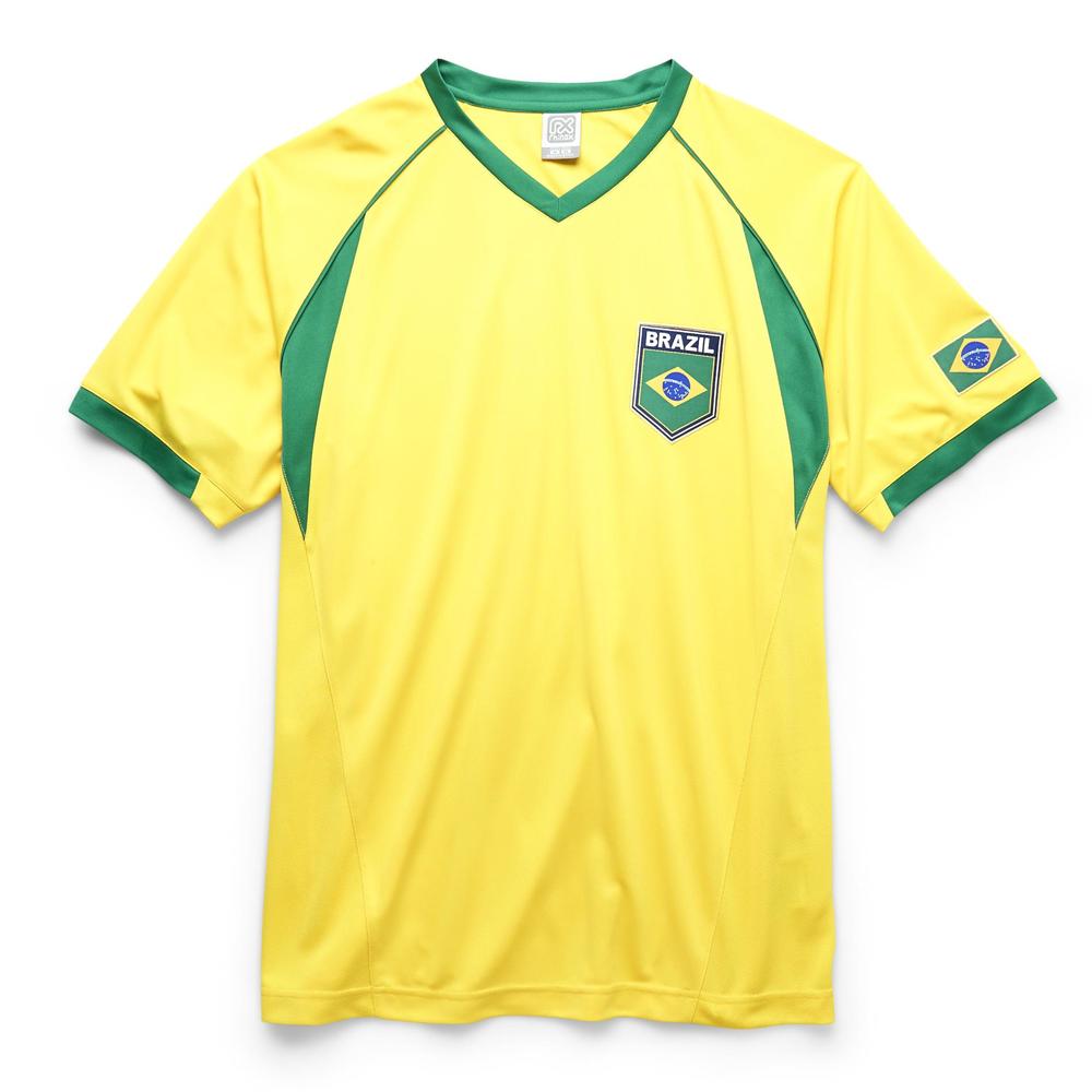 Men's Colorblock Soccer Jersey - Brazil