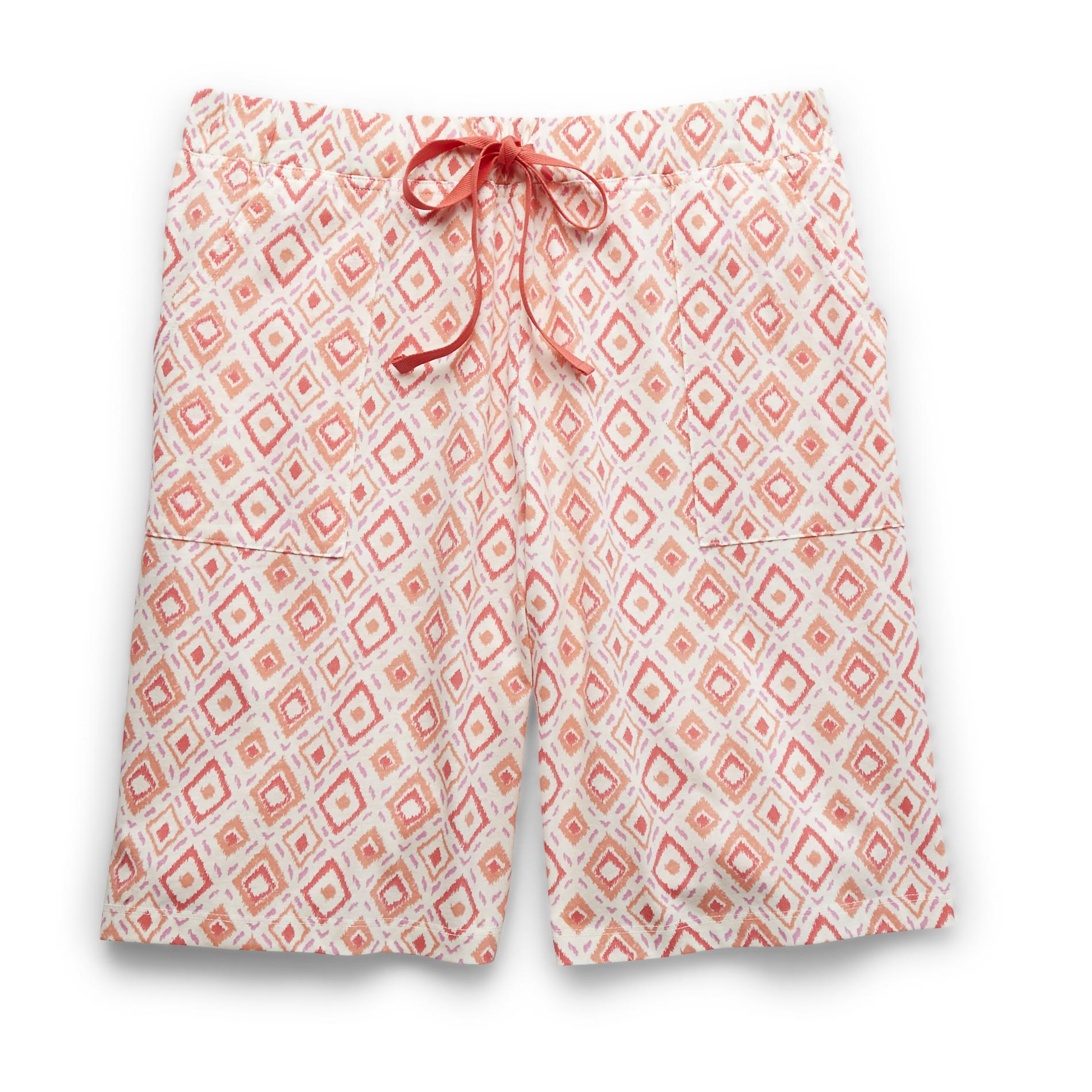 Covington Women's Bermuda Pajama Shorts - Diamond