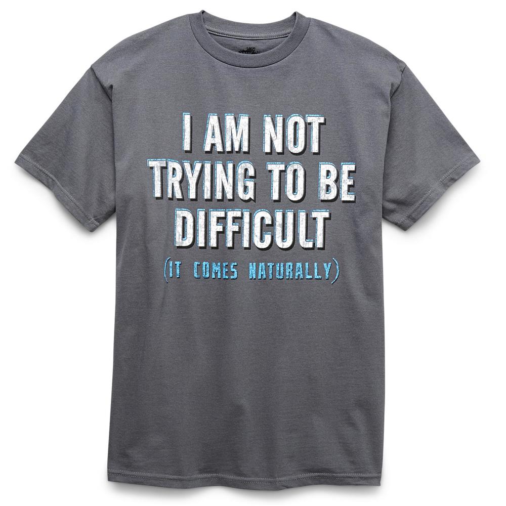 Bravado Men's Graphic T-Shirt - Naturally Difficult