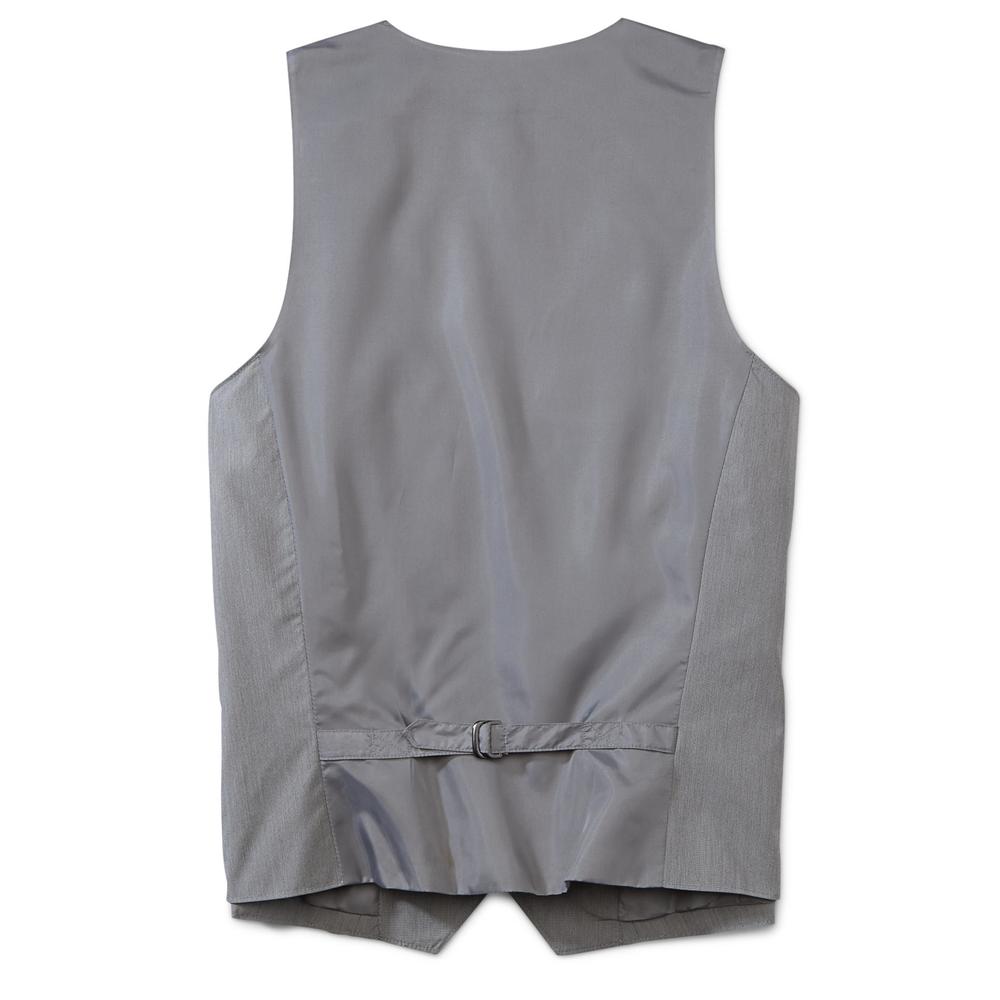 Attention Men's Easy-Care 5-Button Vest
