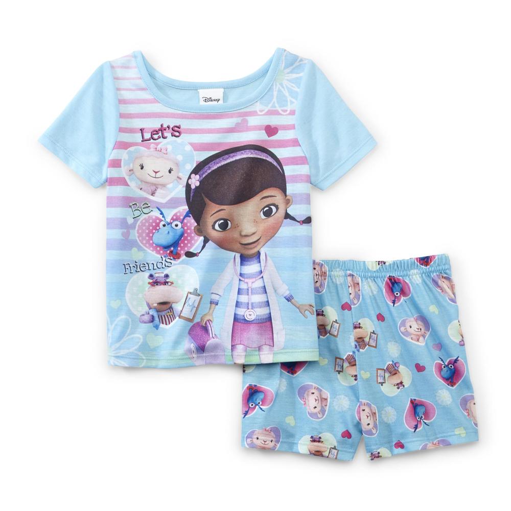 Disney Doc McStuffins Toddler Girl's Shorts Pajamas