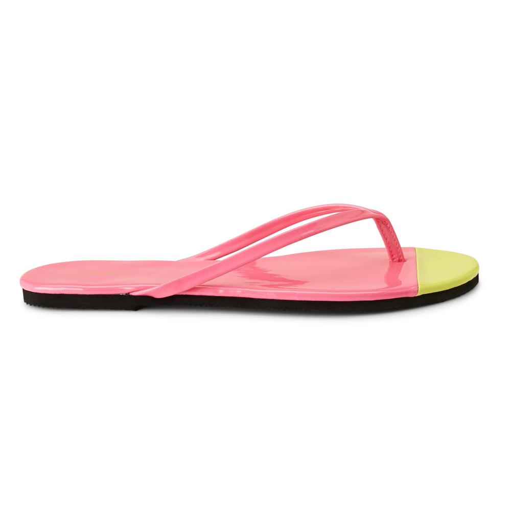 Joe Boxer Women's Sandal Zelia - Pink/Yellow
