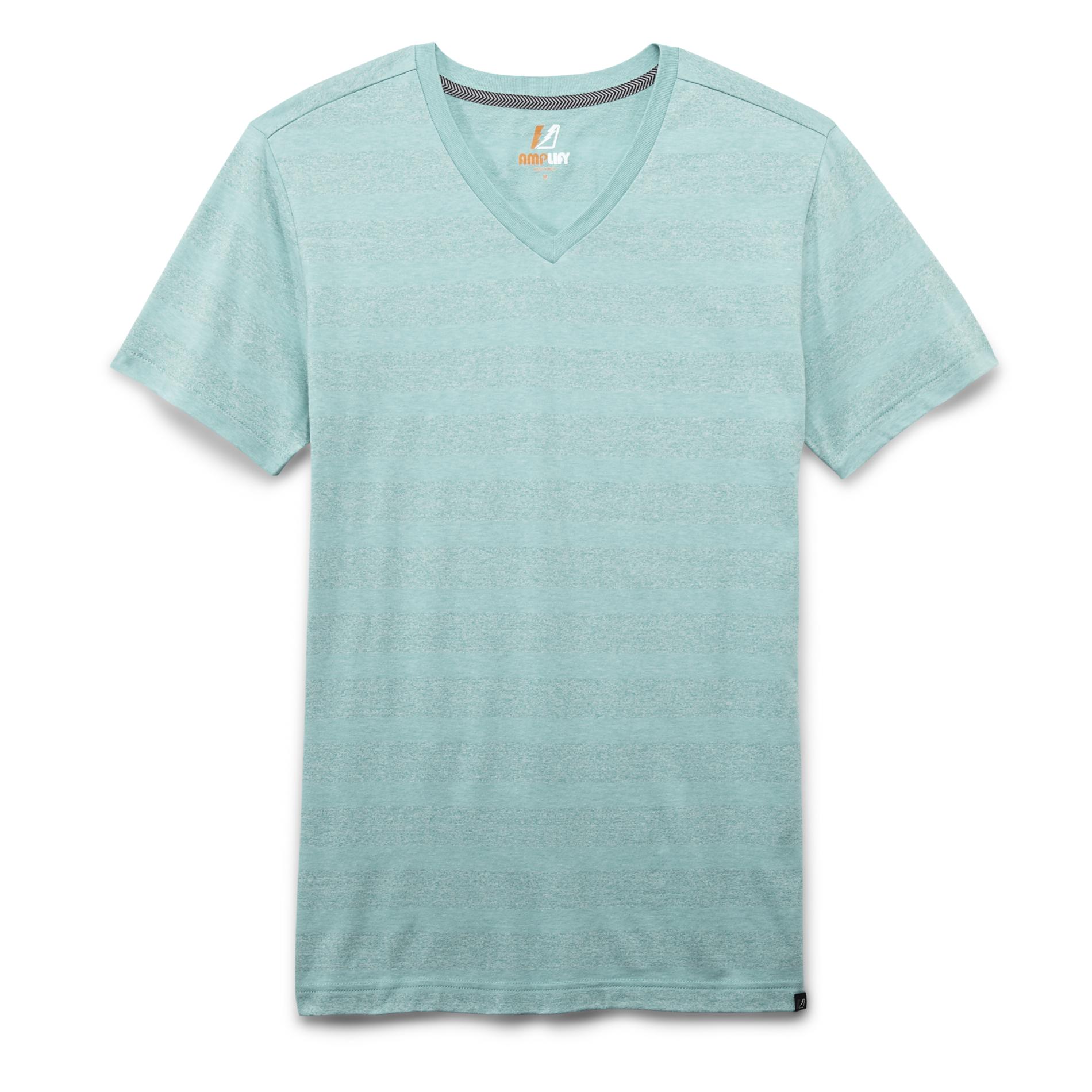 Amplify Young Men's T-Shirt - Tonal Stripe