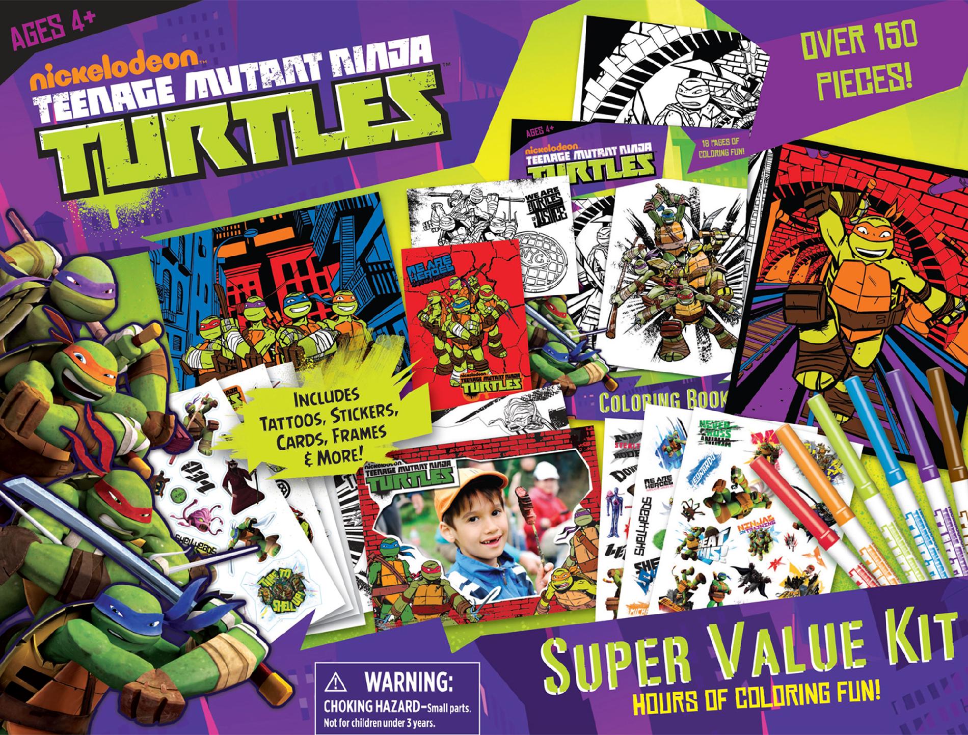 Nickelodeon Super Value Kit by Cra-Z-Art - TMNT