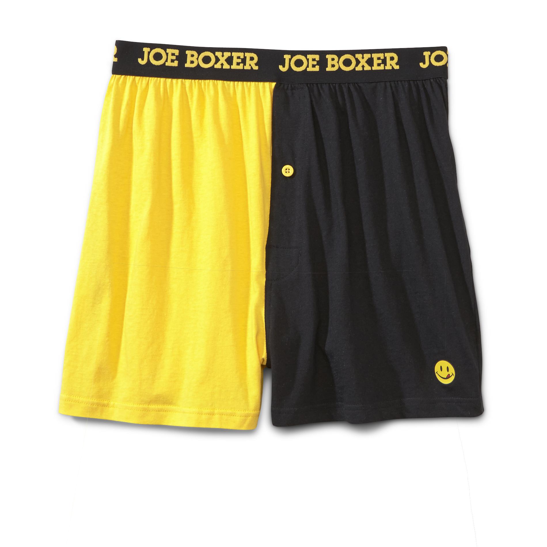 Joe Boxer Men's Knit Boxer Shorts - Colorblock