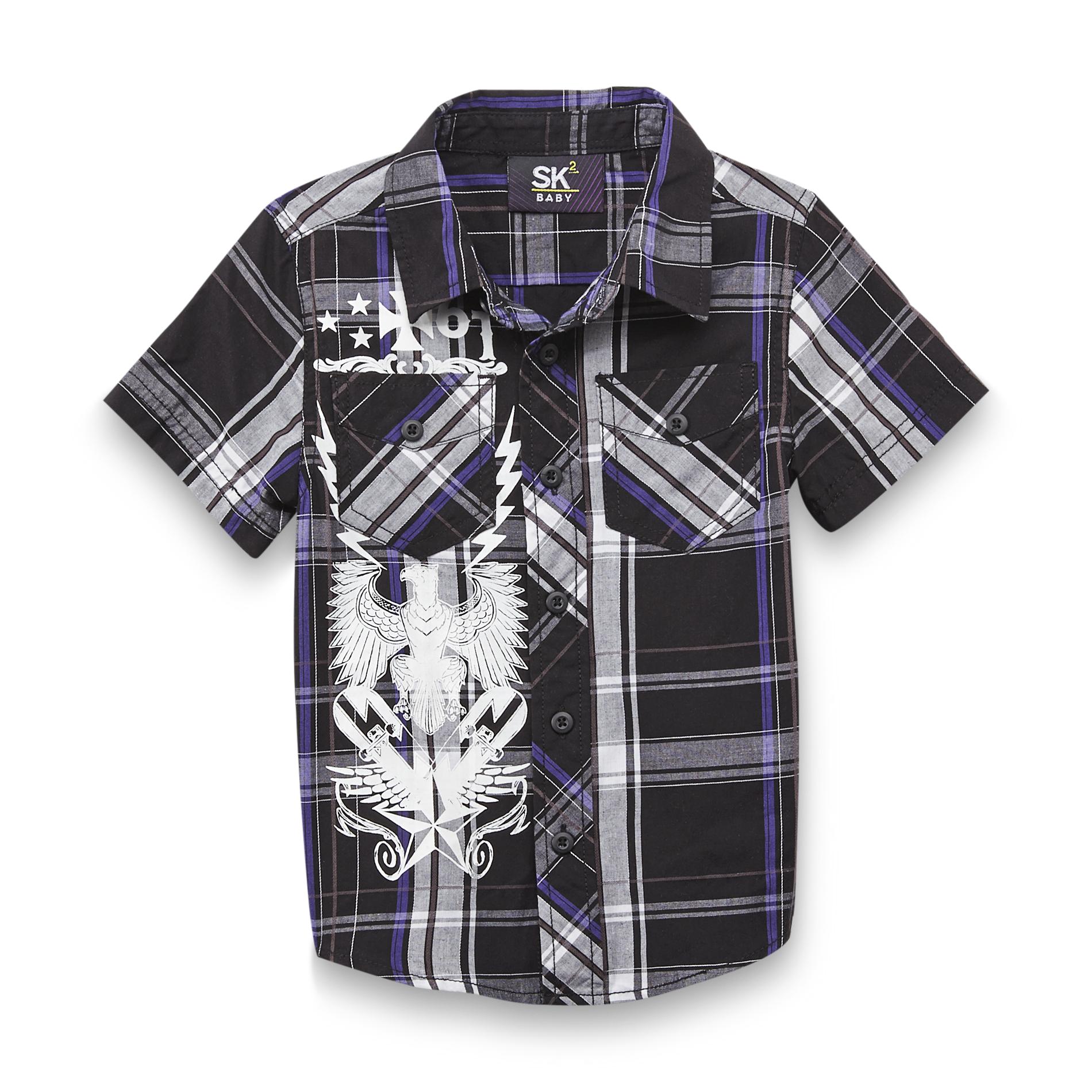 SK2 Toddler Boy's Graphic Casual Shirt - Eagle
