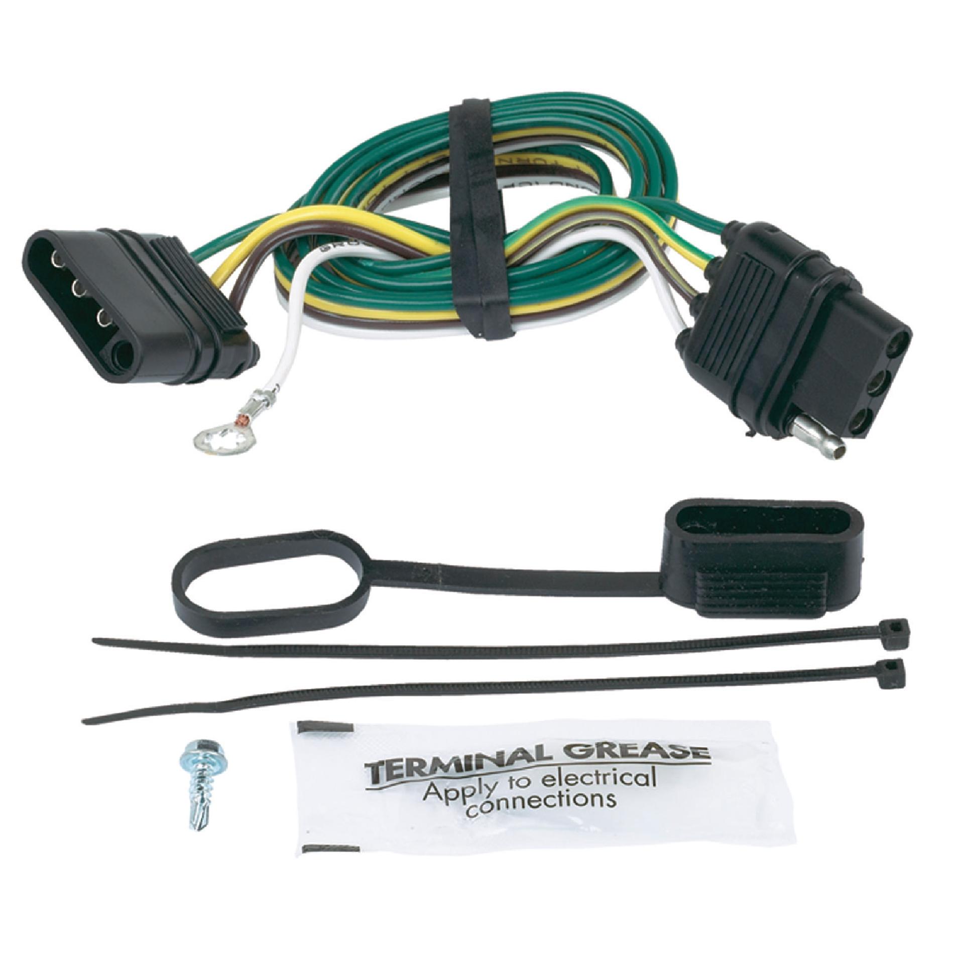 Hopkins 122-47105 4-Wire Flat Harness Adaptor
