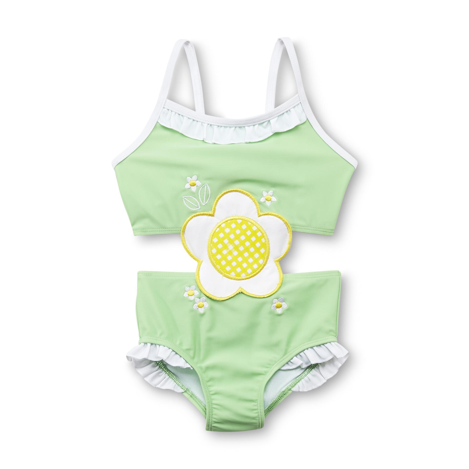 Joe Boxer Infant & Toddler Girl's Monokini Swimsuit - Floral