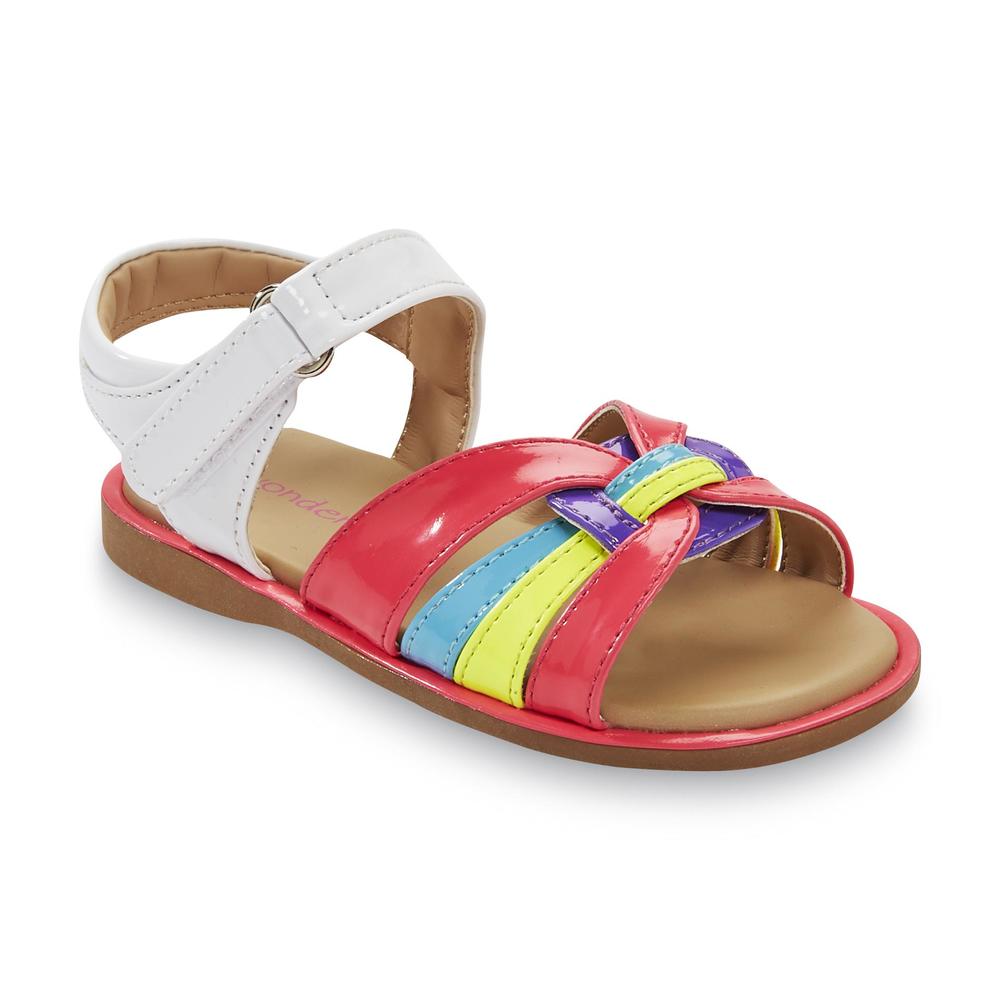 WonderKids Toddler Girl's Becky Multicolor Sandal