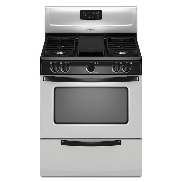 Whirlpool Wfg231lvs 4 4 Cu Ft Gas Range W Griddle Stainless