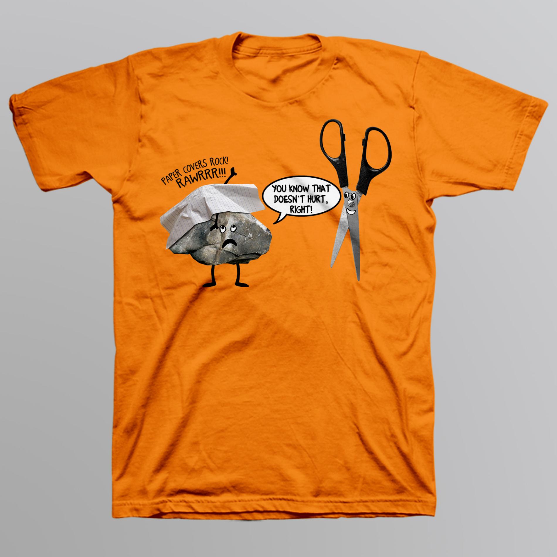 Route 66 Boy's Graphic T-Shirt - Rock  Paper & Scissors