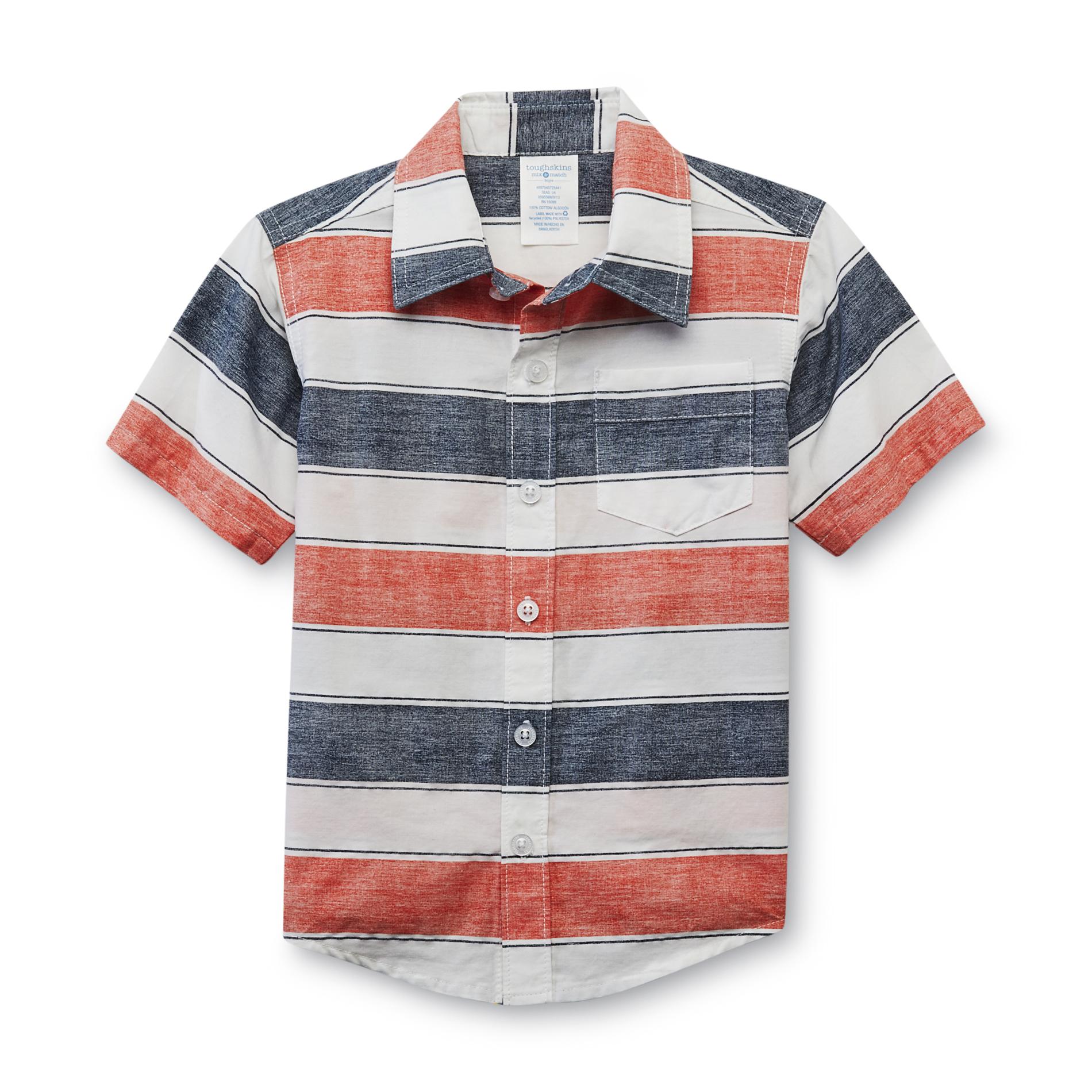 Toughskins Toddler Boy's Short-Sleeve Shirt - Striped
