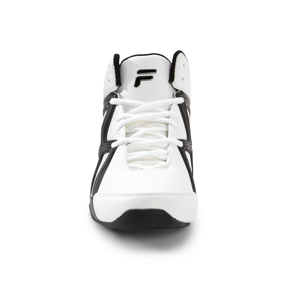 Fila Men's Revenge 2 Basketball Athletic Shoe - White/Black