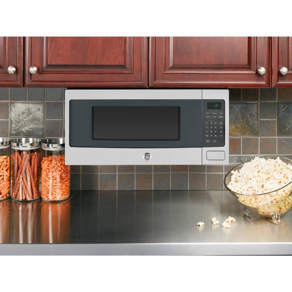 GE GE 1.1 Cu. Ft. Capacity Countertop Microwave Oven - Home